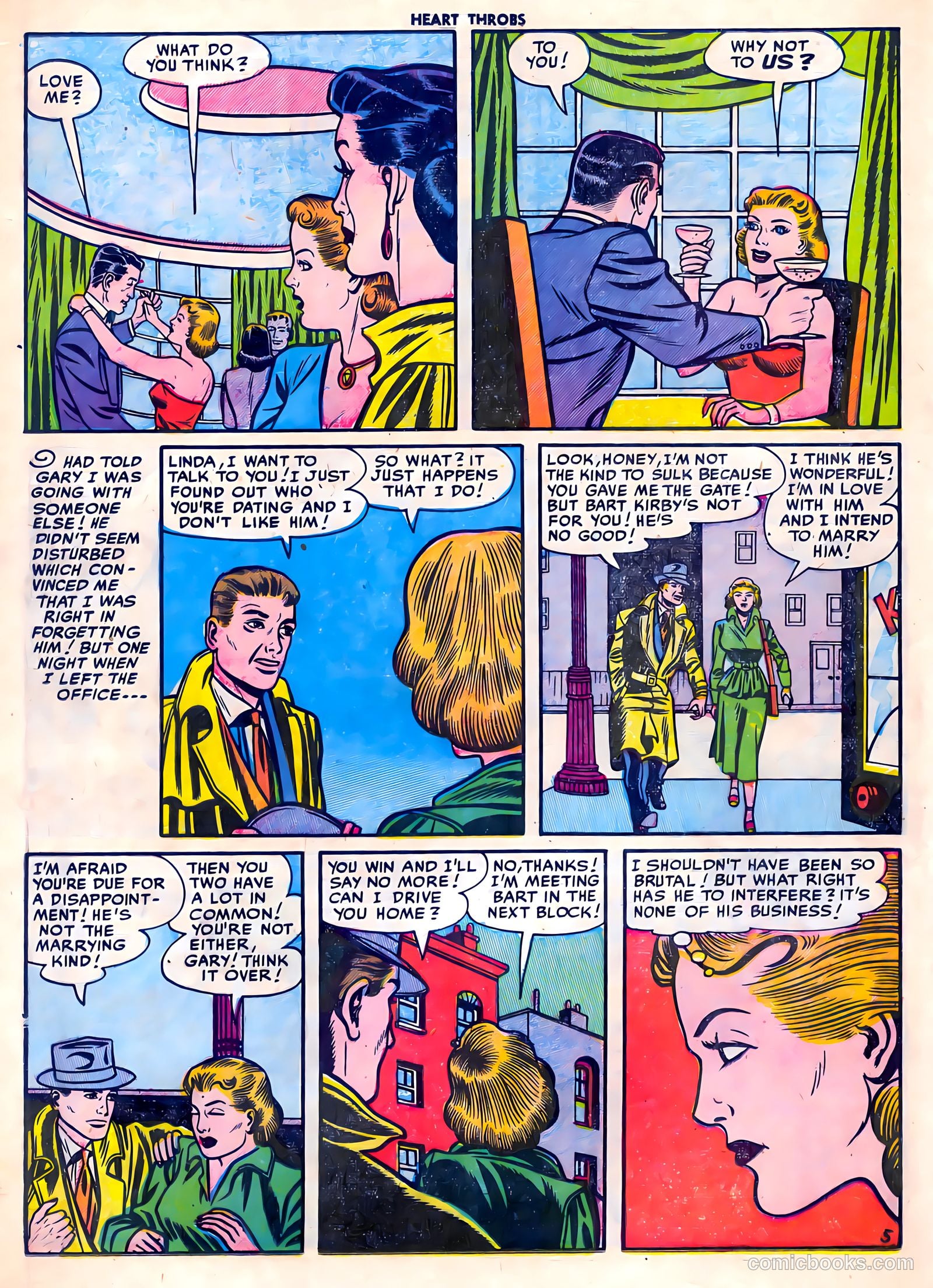 Heart Throbs #33 (1955) — page 16 of 36
