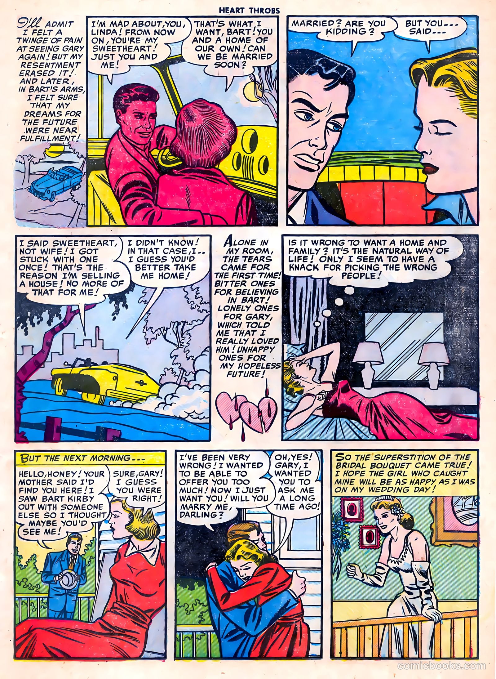 Heart Throbs #33 (1955) — page 17 of 36