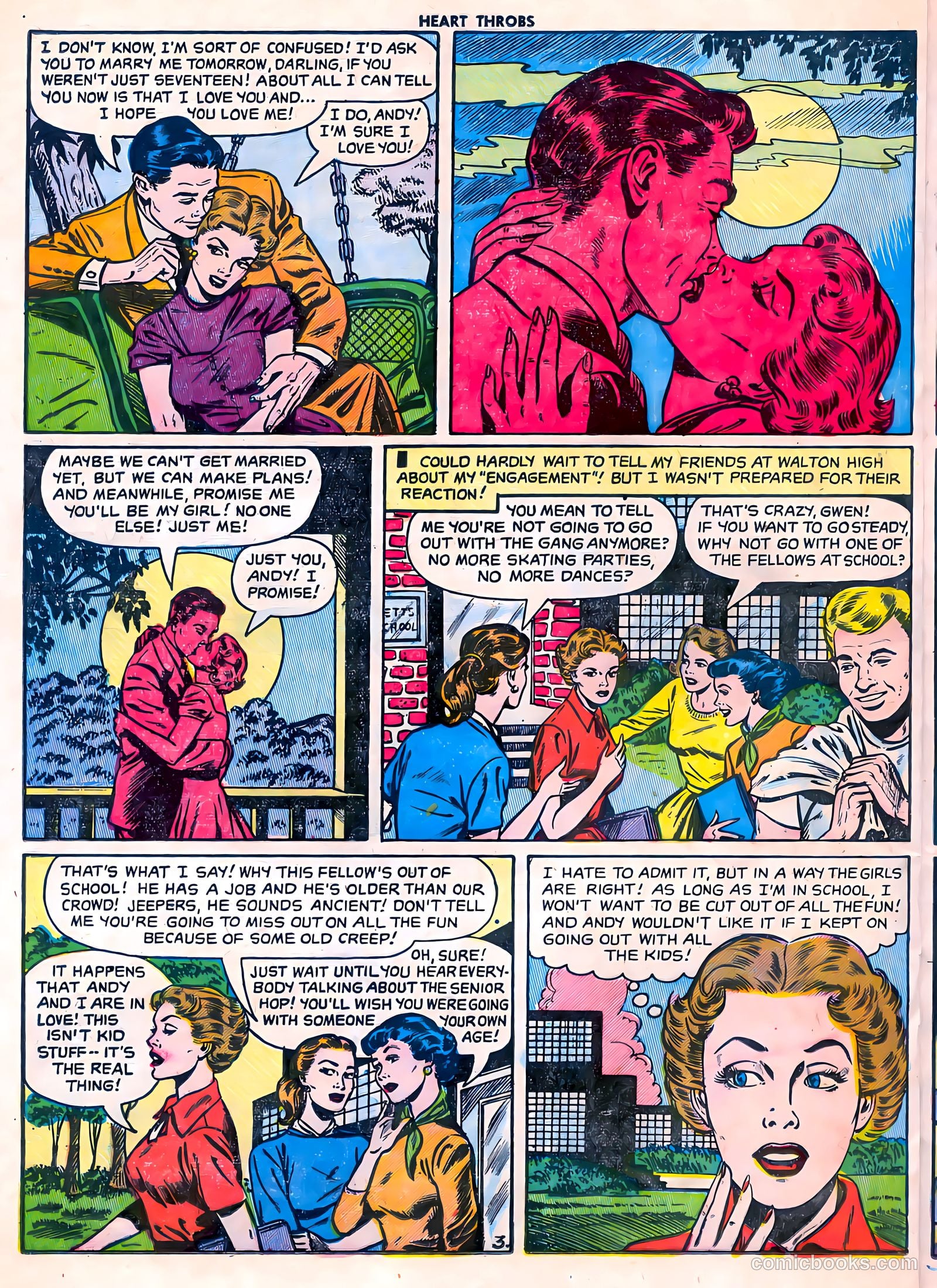 Heart Throbs #33 (1955) — page 20 of 36