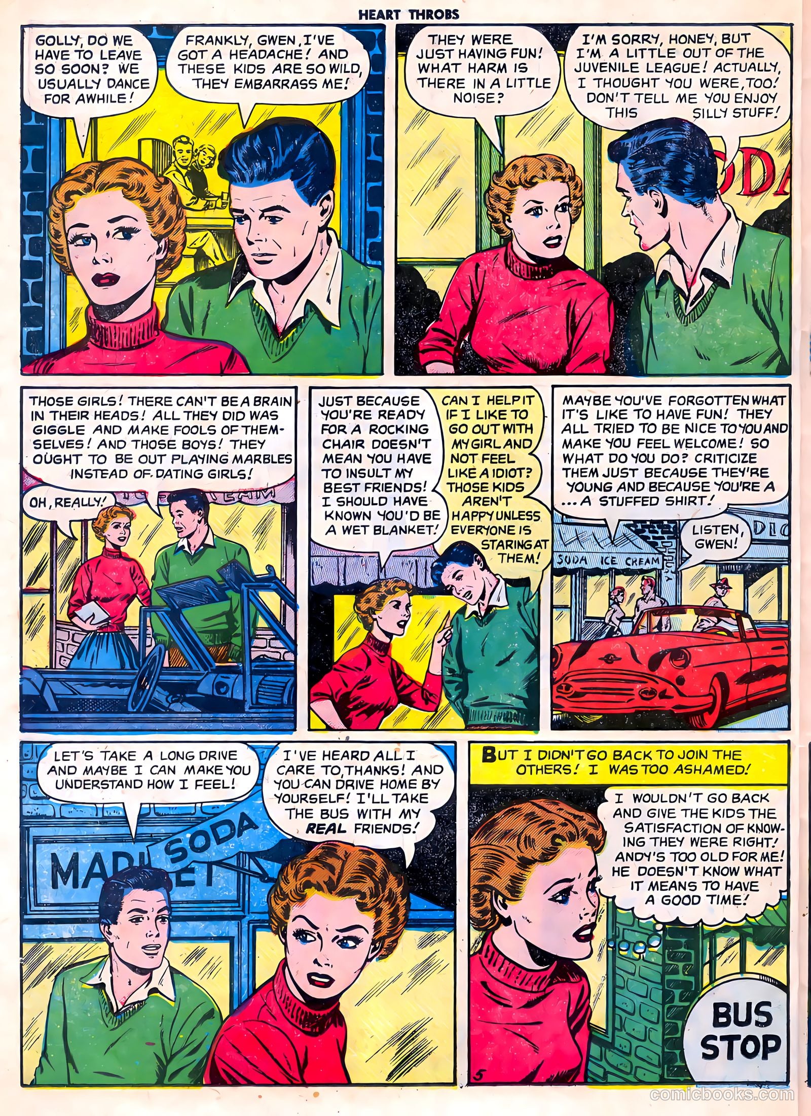 Heart Throbs #33 (1955) — page 22 of 36