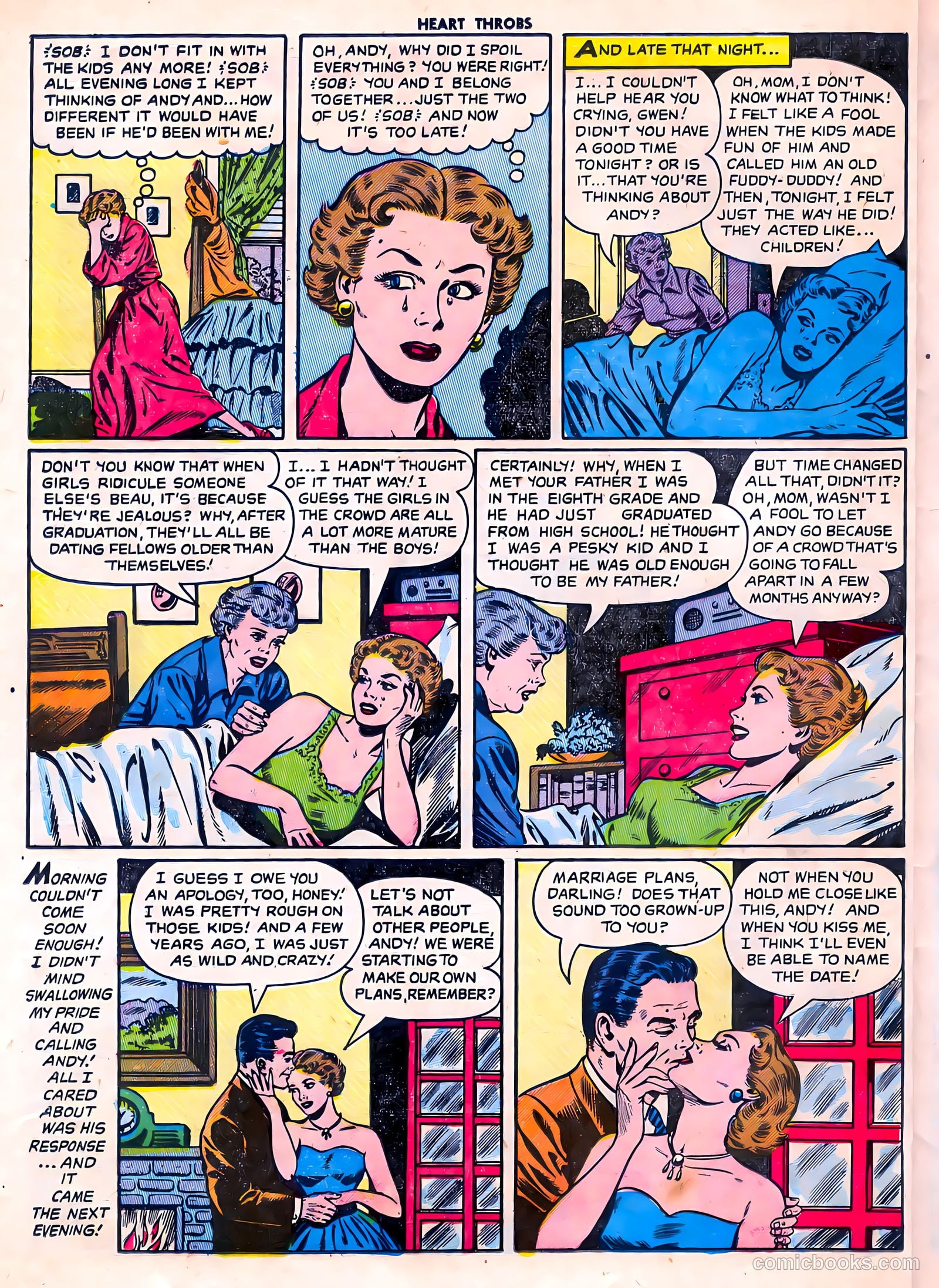 Heart Throbs #33 (1955) — page 24 of 36