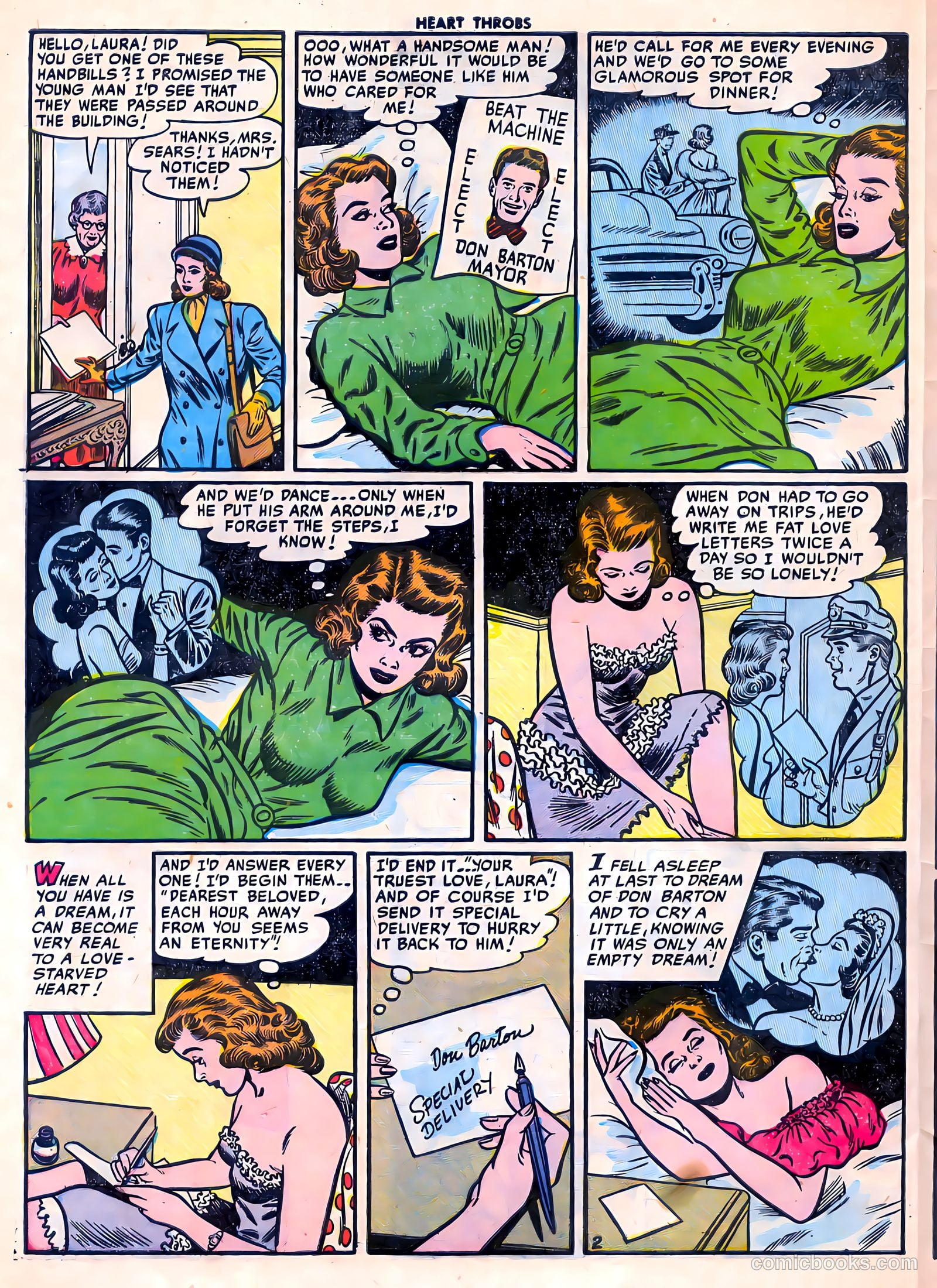 Heart Throbs #33 (1955) — page 28 of 36