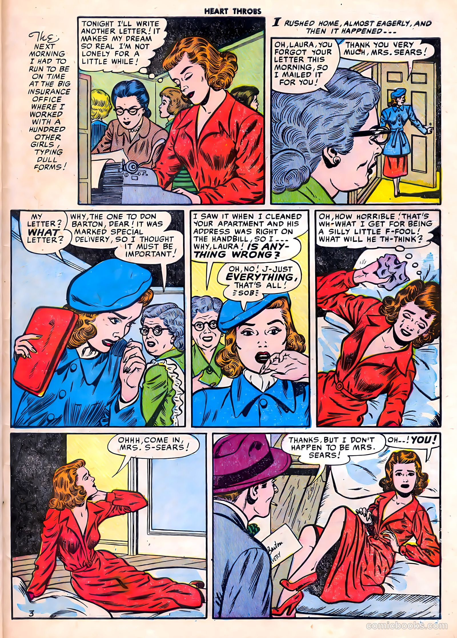 Heart Throbs #33 (1955) — page 29 of 36
