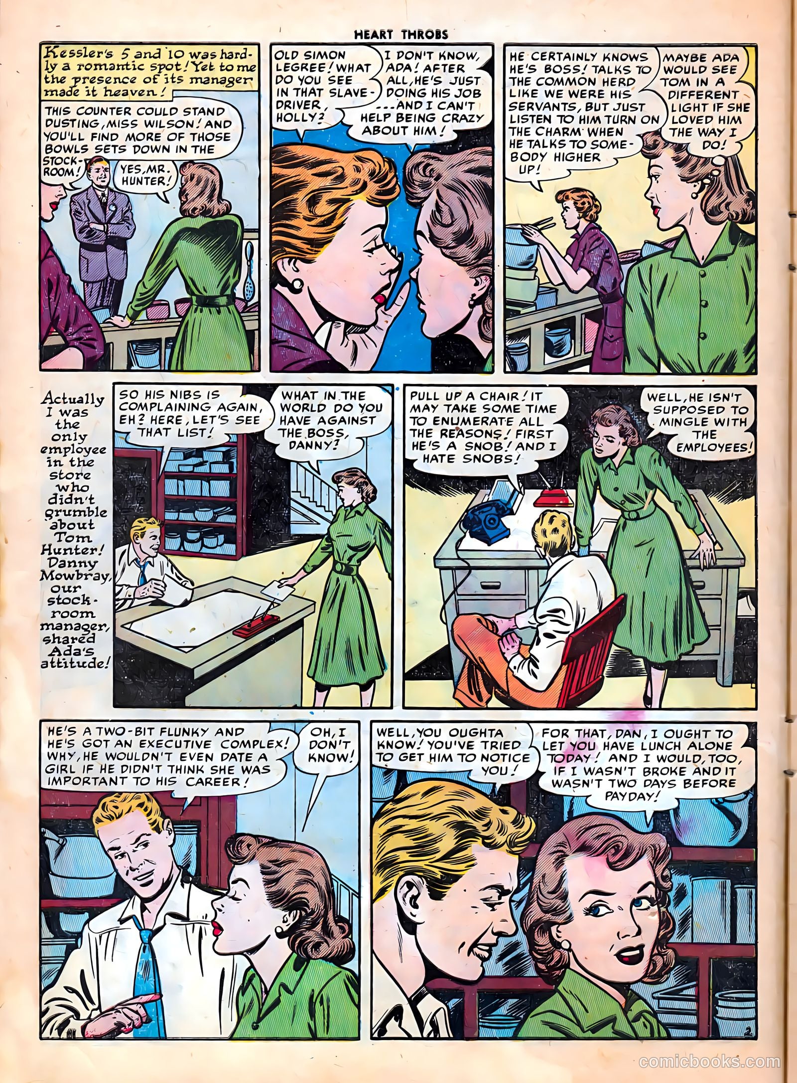 Heart Throbs #34 (1955) — page 4 of 36