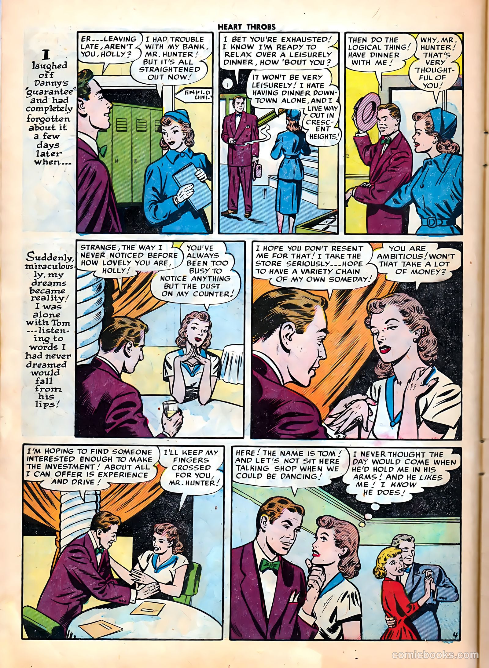 Heart Throbs #34 (1955) — page 6 of 36