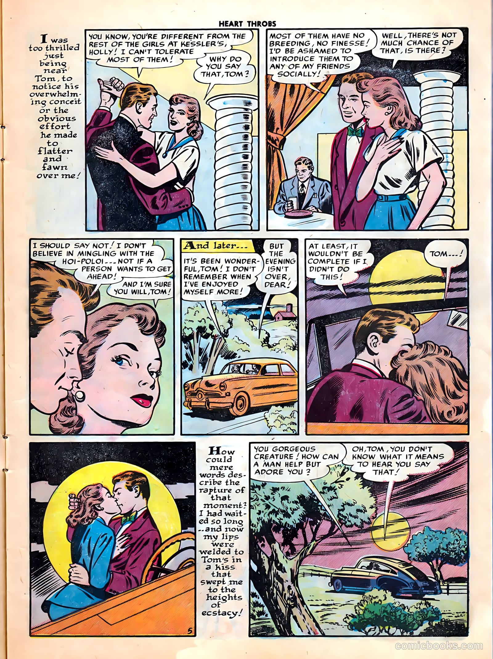 Heart Throbs #34 (1955) — page 7 of 36
