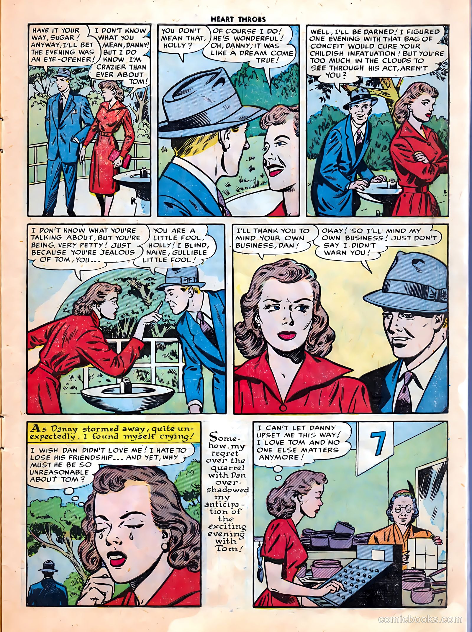 Heart Throbs #34 (1955) — page 9 of 36
