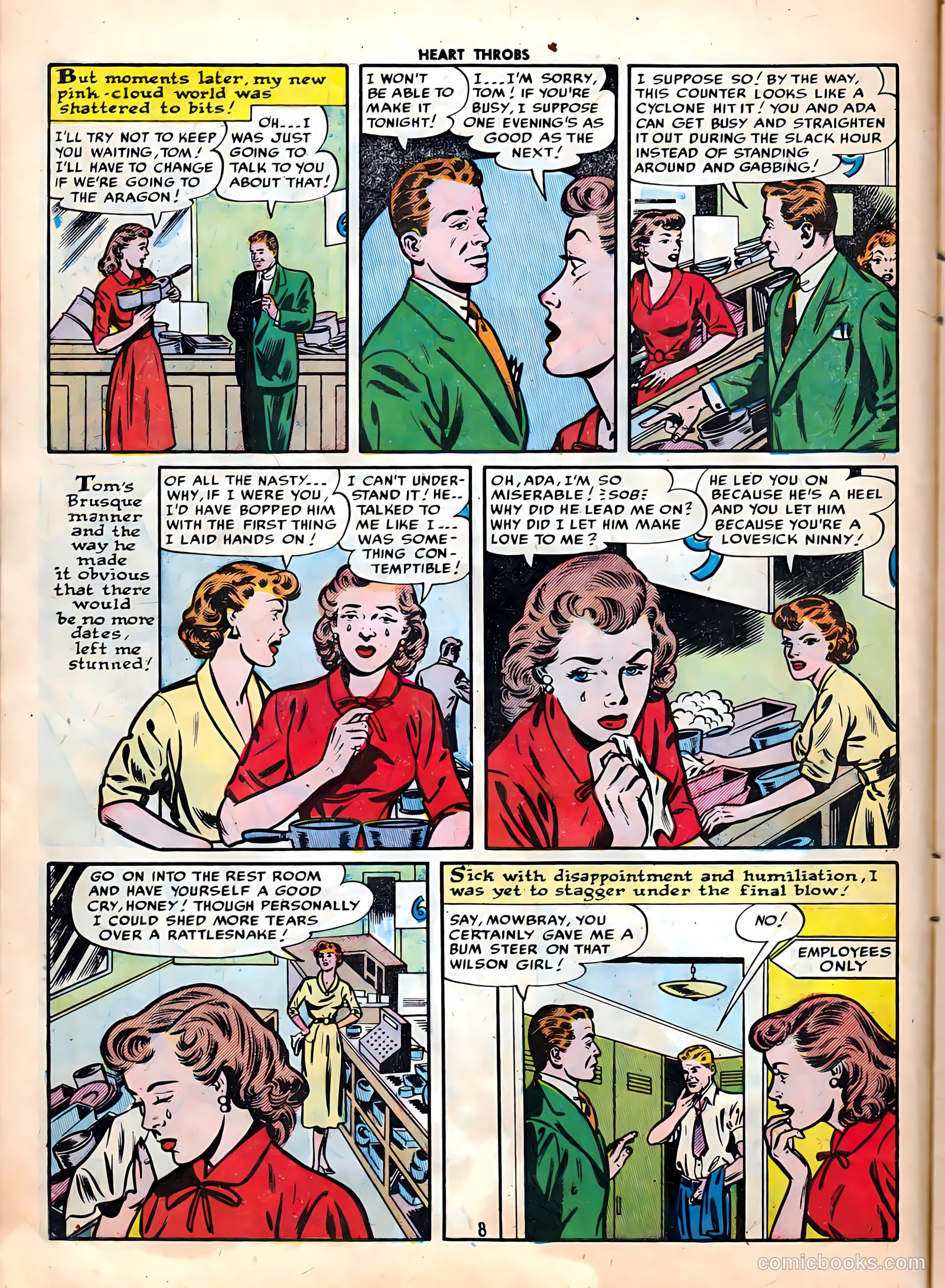 Heart Throbs #34 (1955) — page 10 of 36