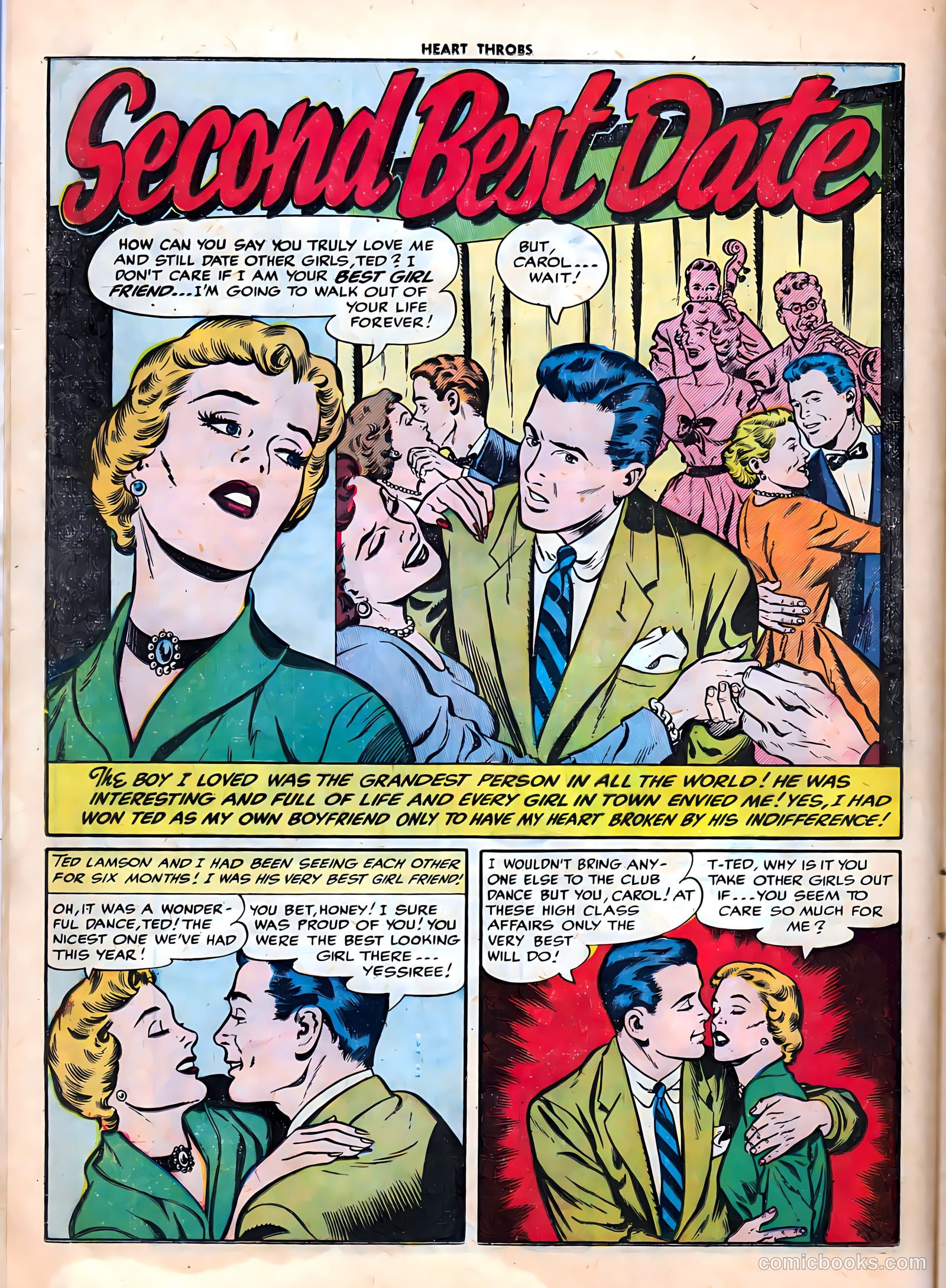 Heart Throbs #34 (1955) — page 12 of 36