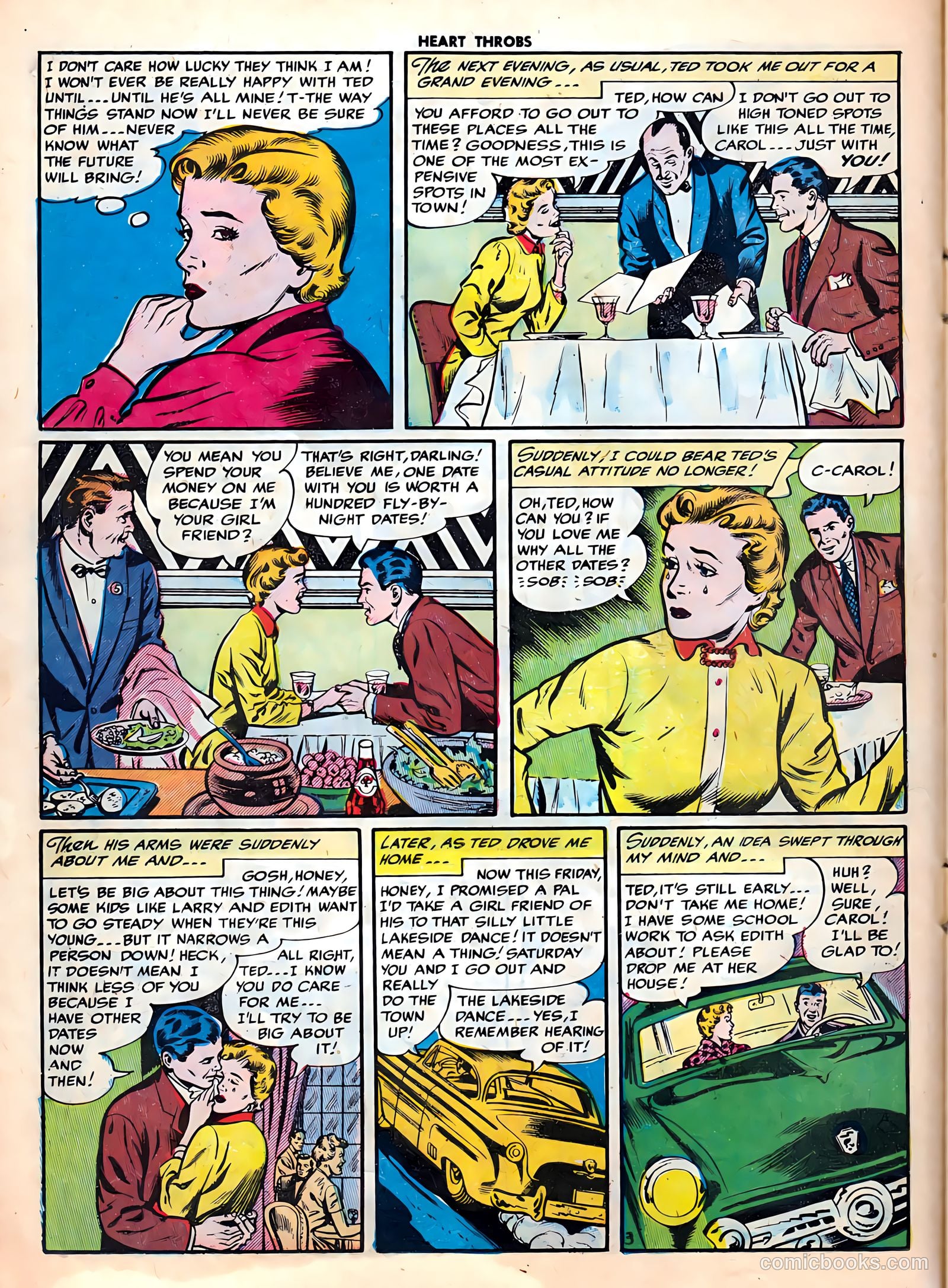 Heart Throbs #34 (1955) — page 14 of 36