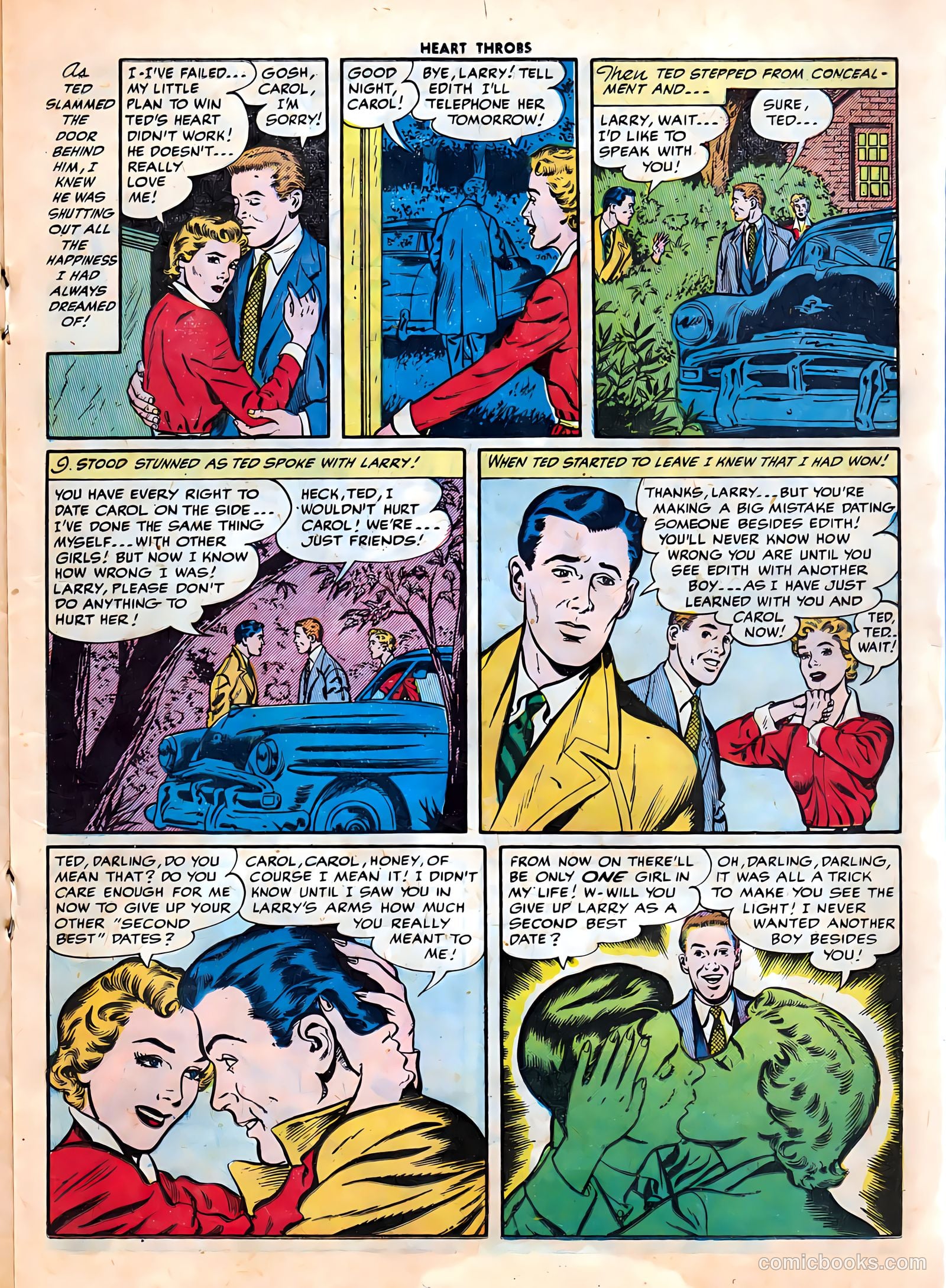 Heart Throbs #34 (1955) — page 17 of 36