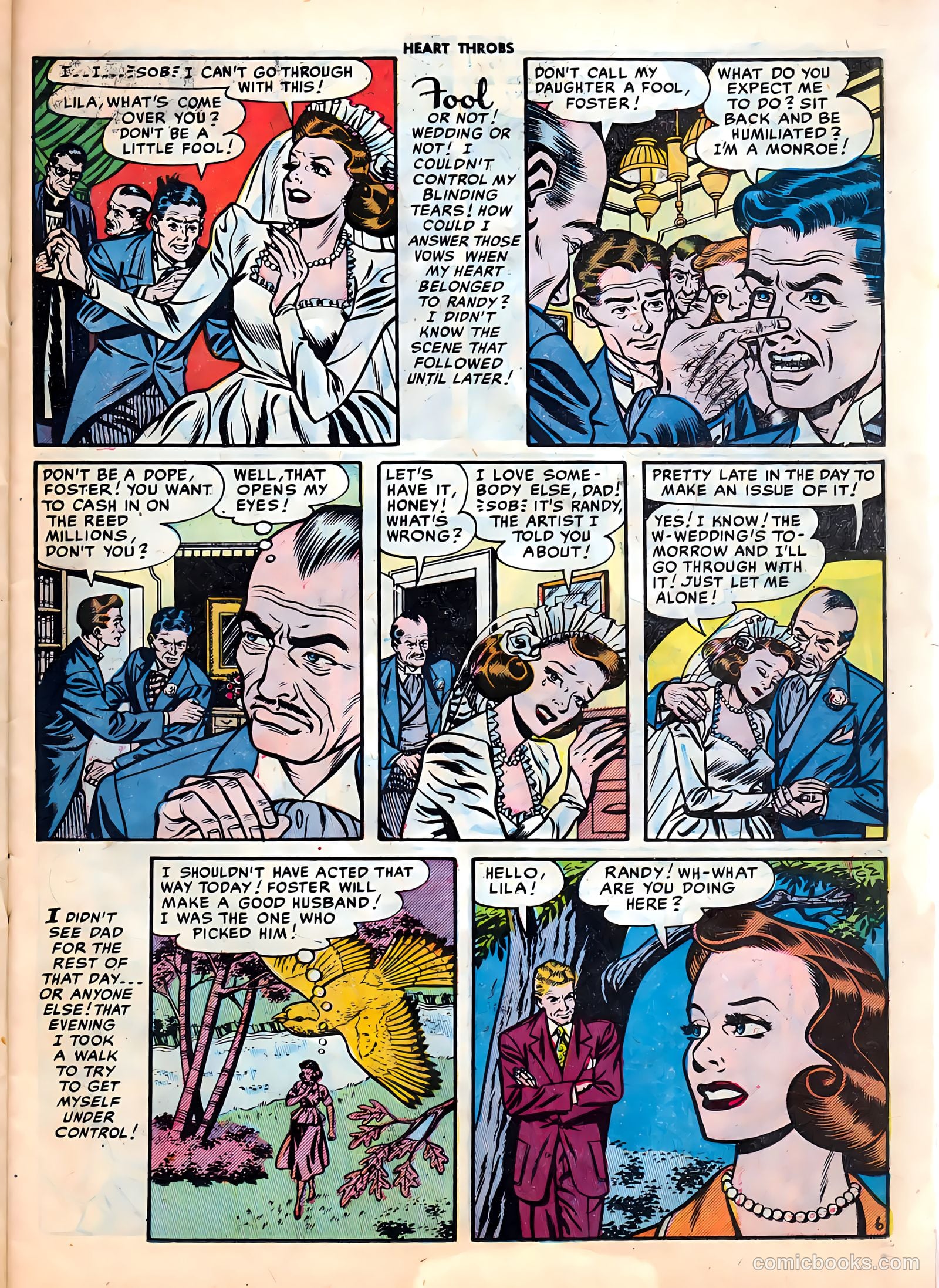 Heart Throbs #34 (1955) — page 23 of 36