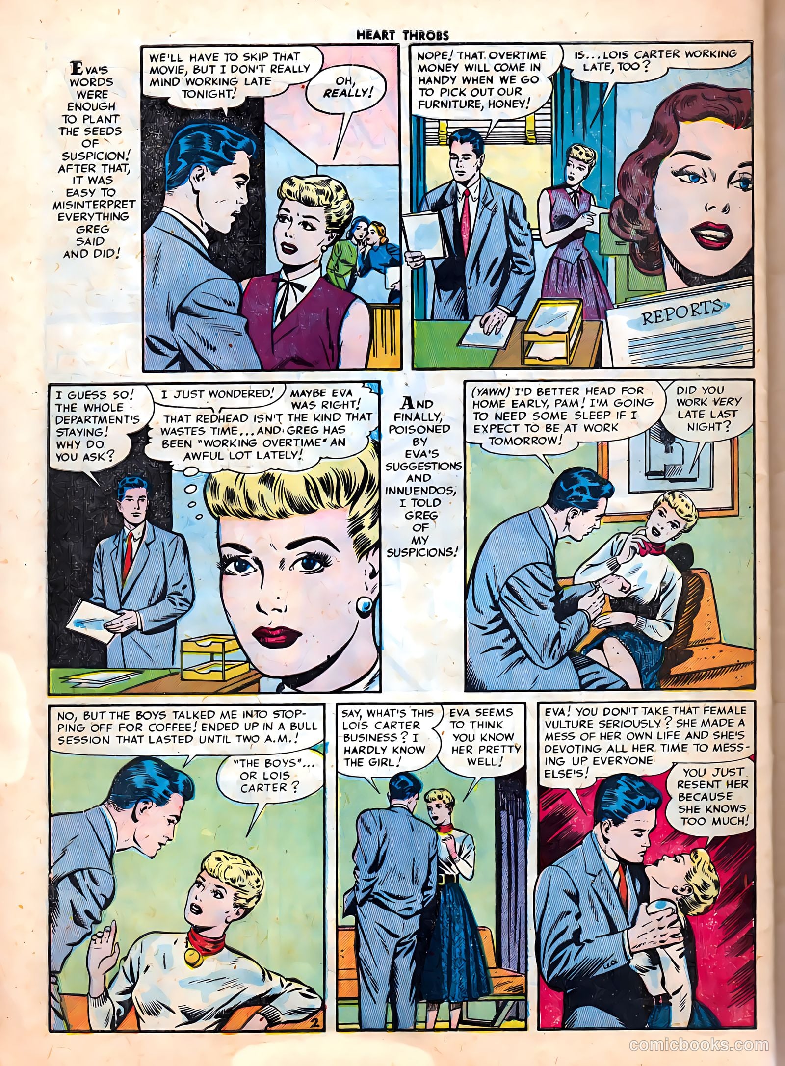 Heart Throbs #34 (1955) — page 28 of 36
