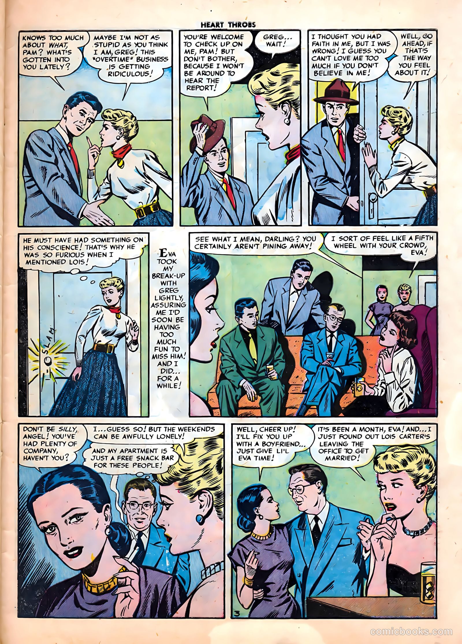 Heart Throbs #34 (1955) — page 29 of 36