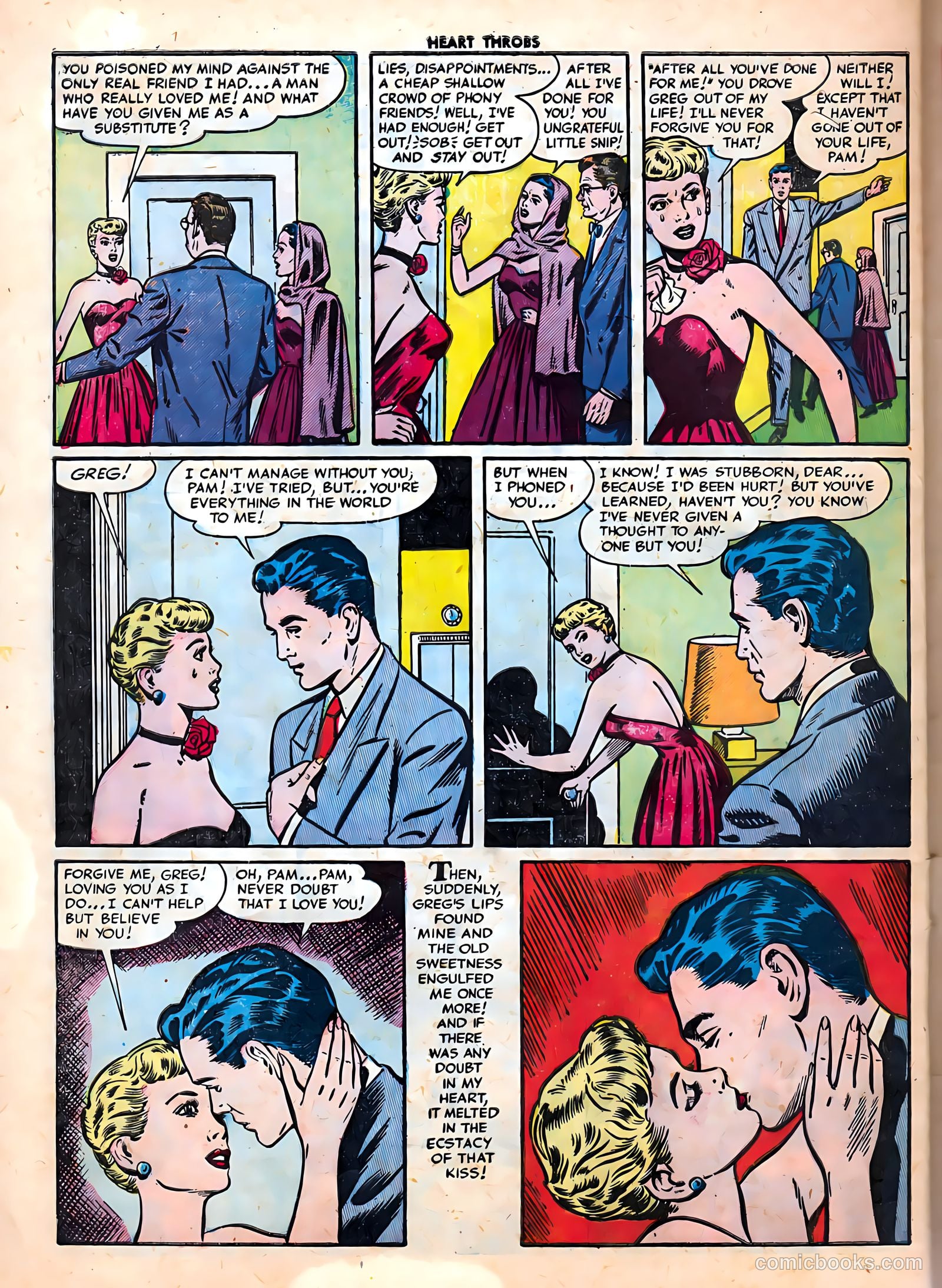 Heart Throbs #34 (1955) — page 32 of 36
