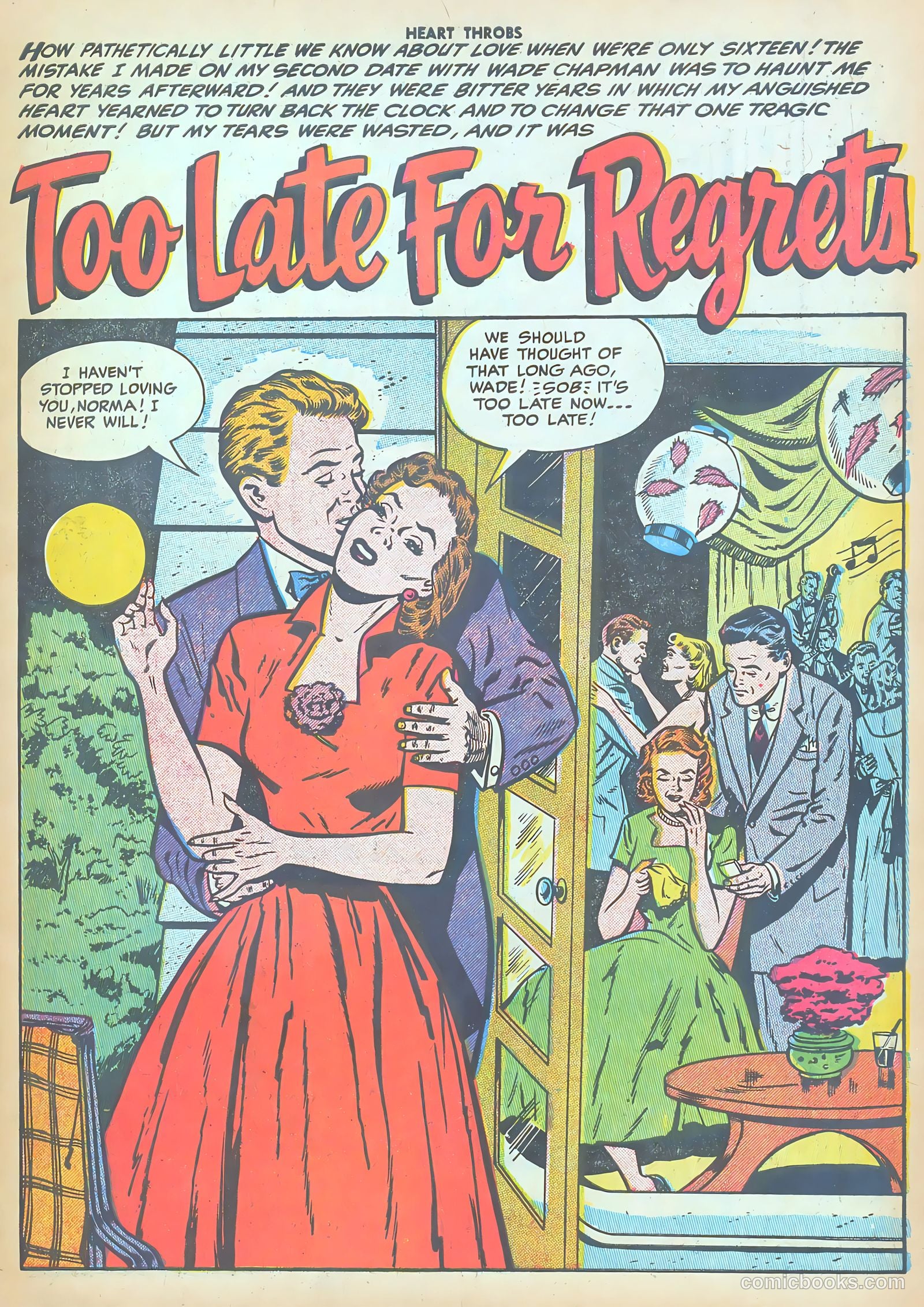 Heart Throbs #35 (1955) — page 3 of 37