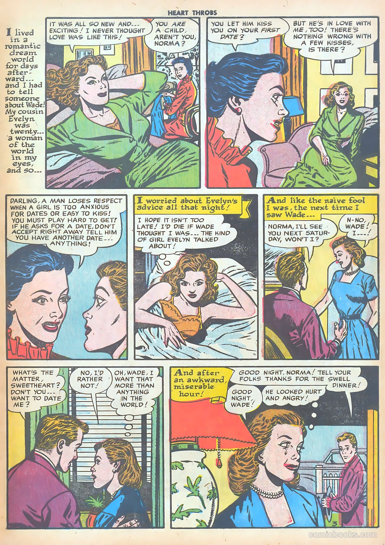 Heart Throbs #35 (1955) — page 5 of 37
