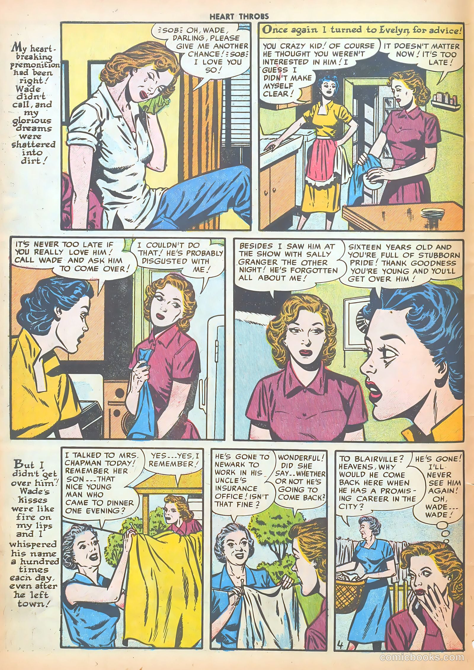 Heart Throbs #35 (1955) — page 6 of 37