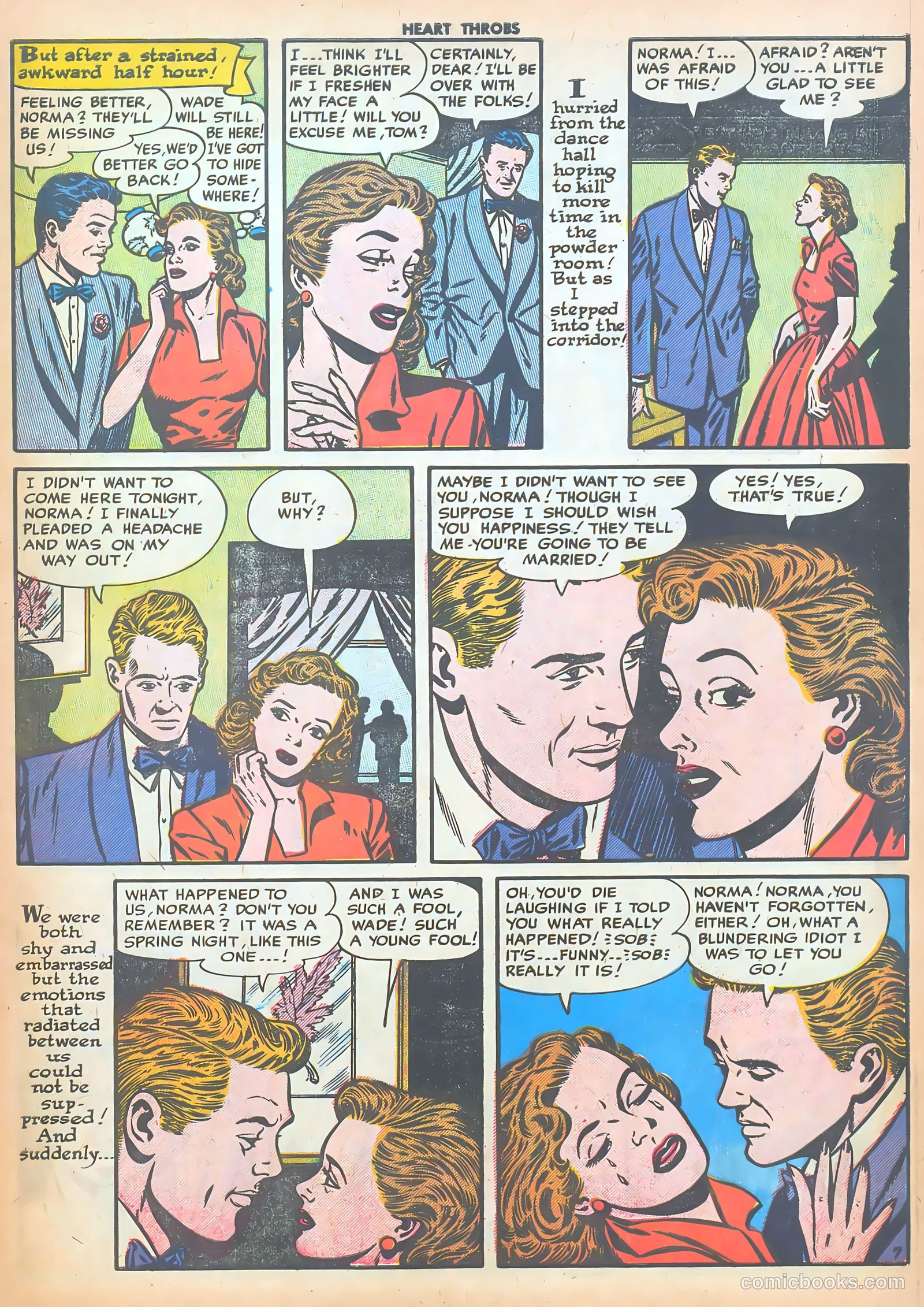 Heart Throbs #35 (1955) — page 9 of 37