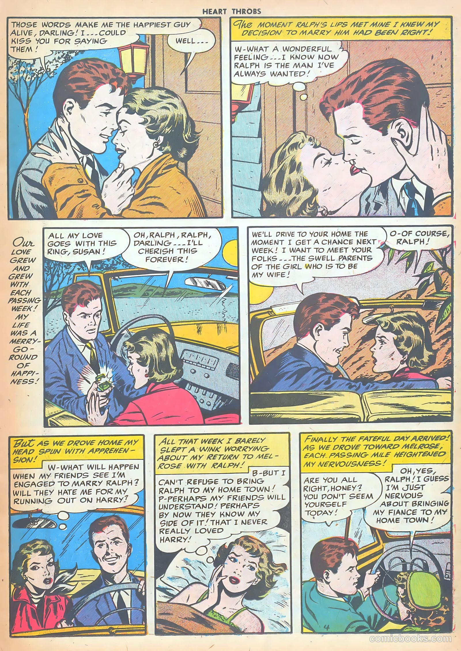 Heart Throbs #35 (1955) — page 15 of 37