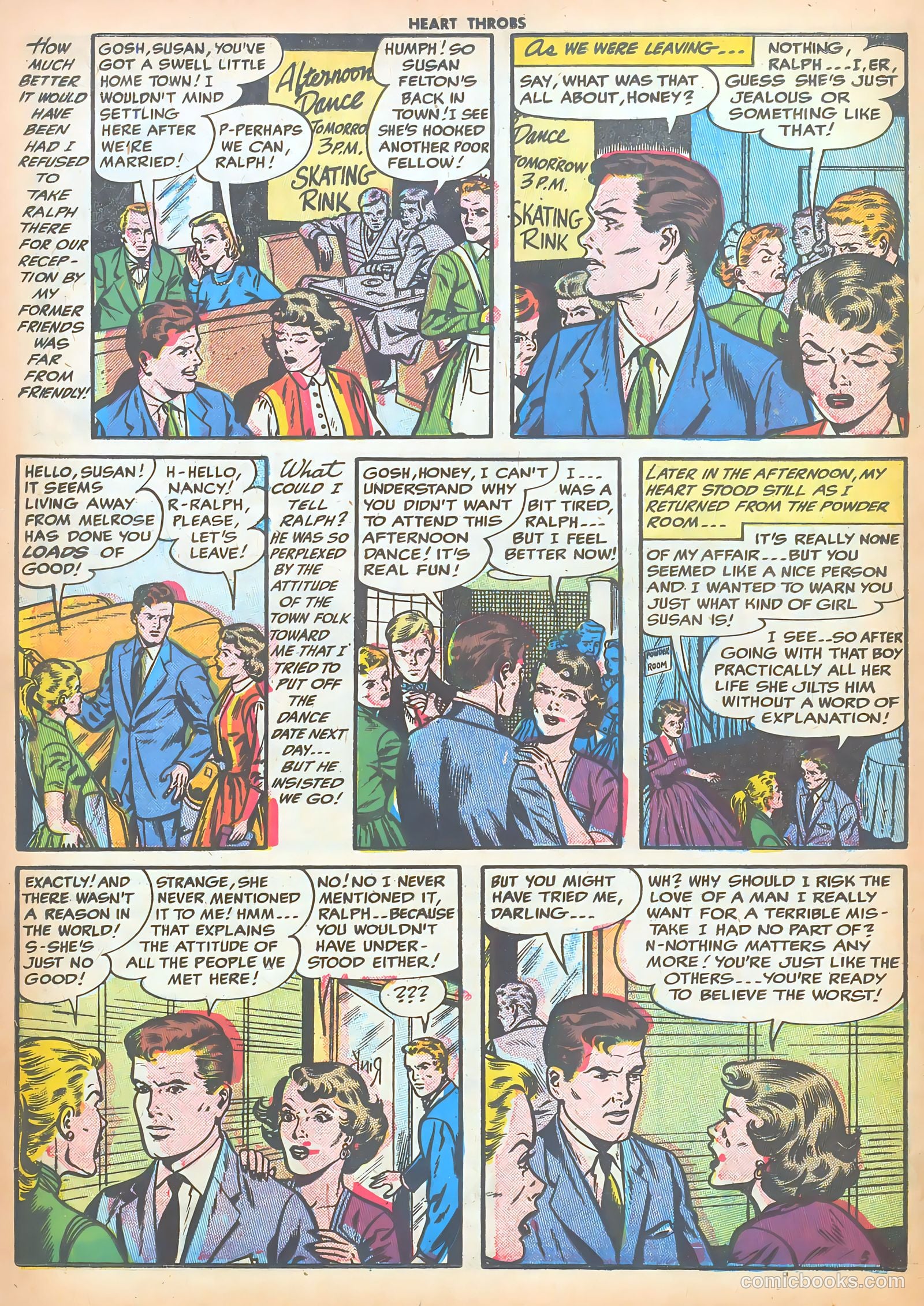 Heart Throbs #35 (1955) — page 16 of 37