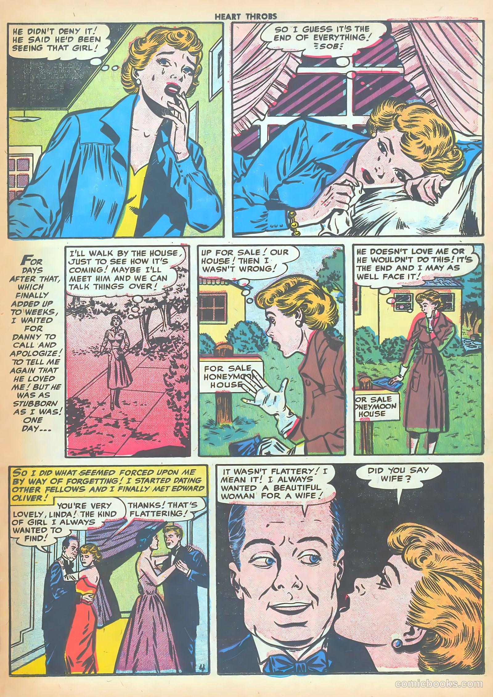 Heart Throbs #35 (1955) — page 21 of 37