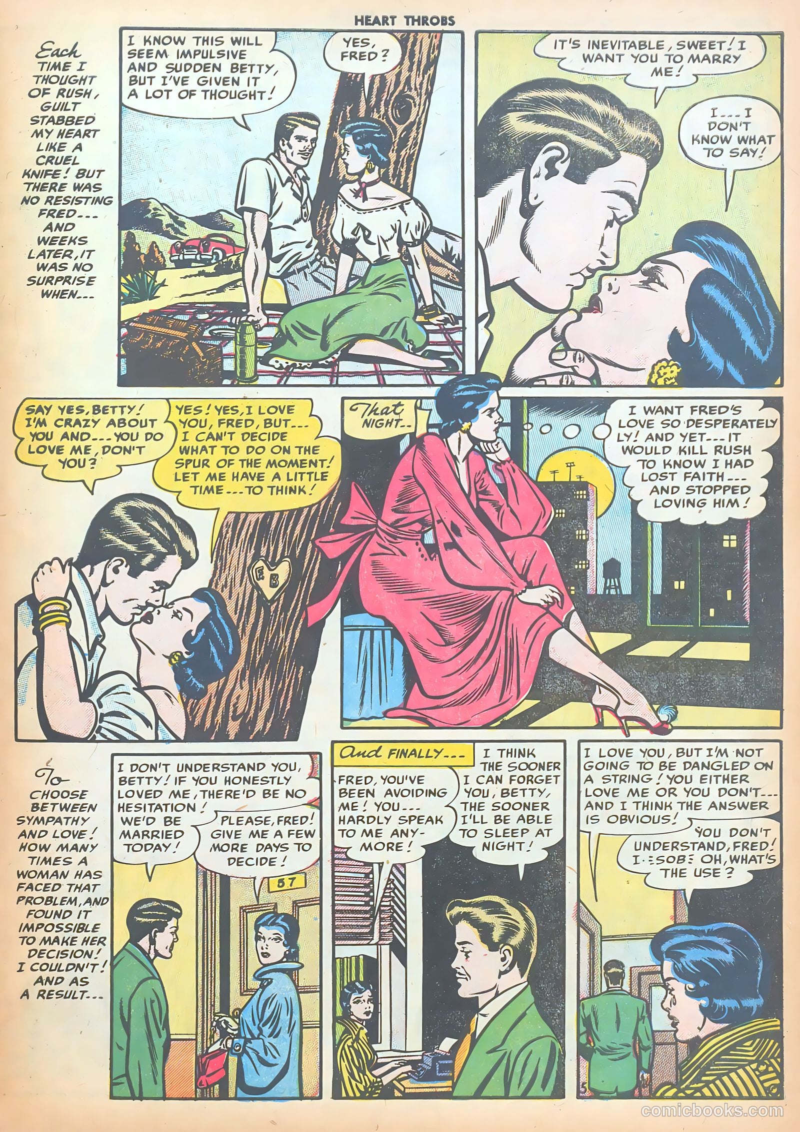 Heart Throbs #35 (1955) — page 31 of 37