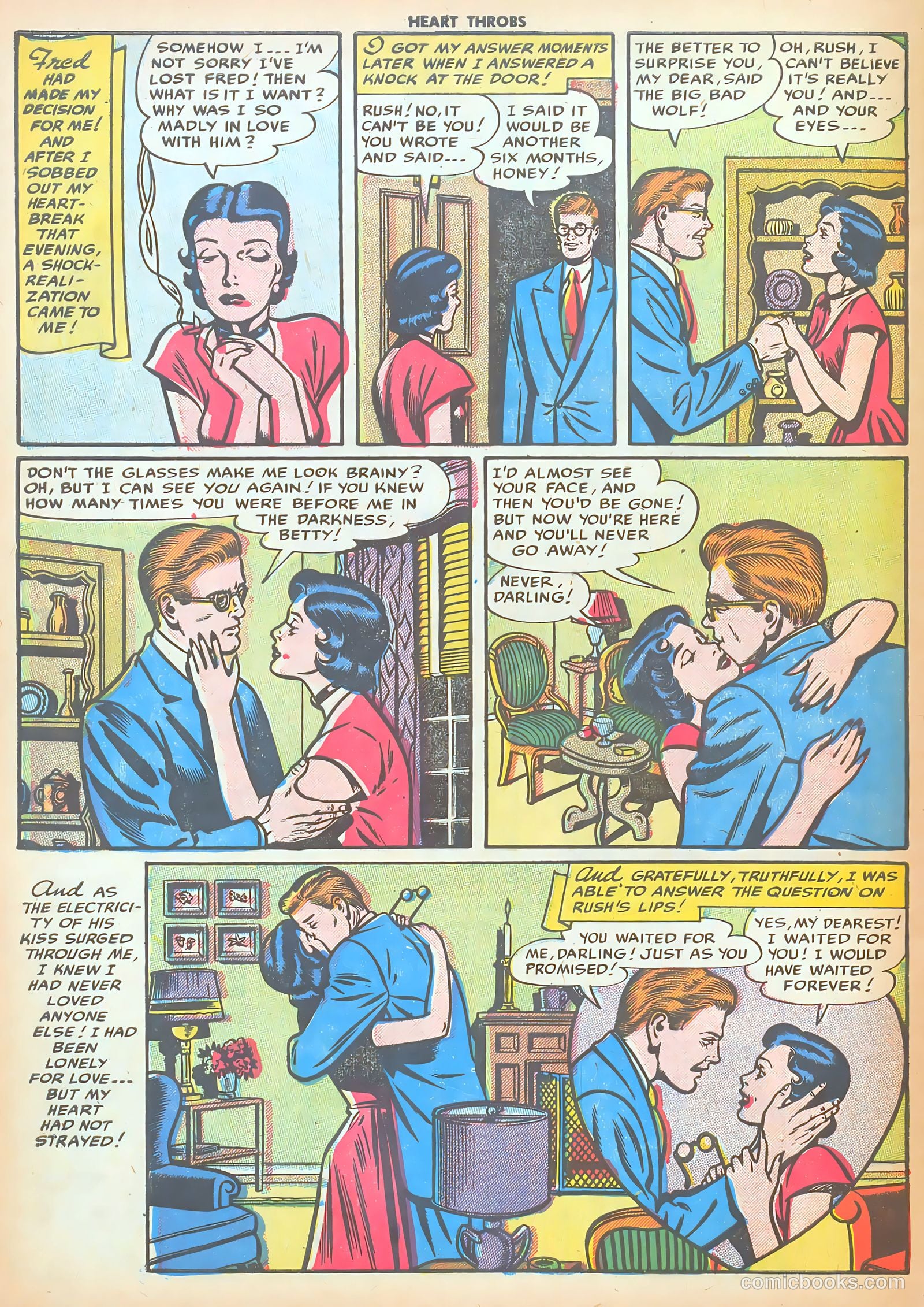 Heart Throbs #35 (1955) — page 32 of 37