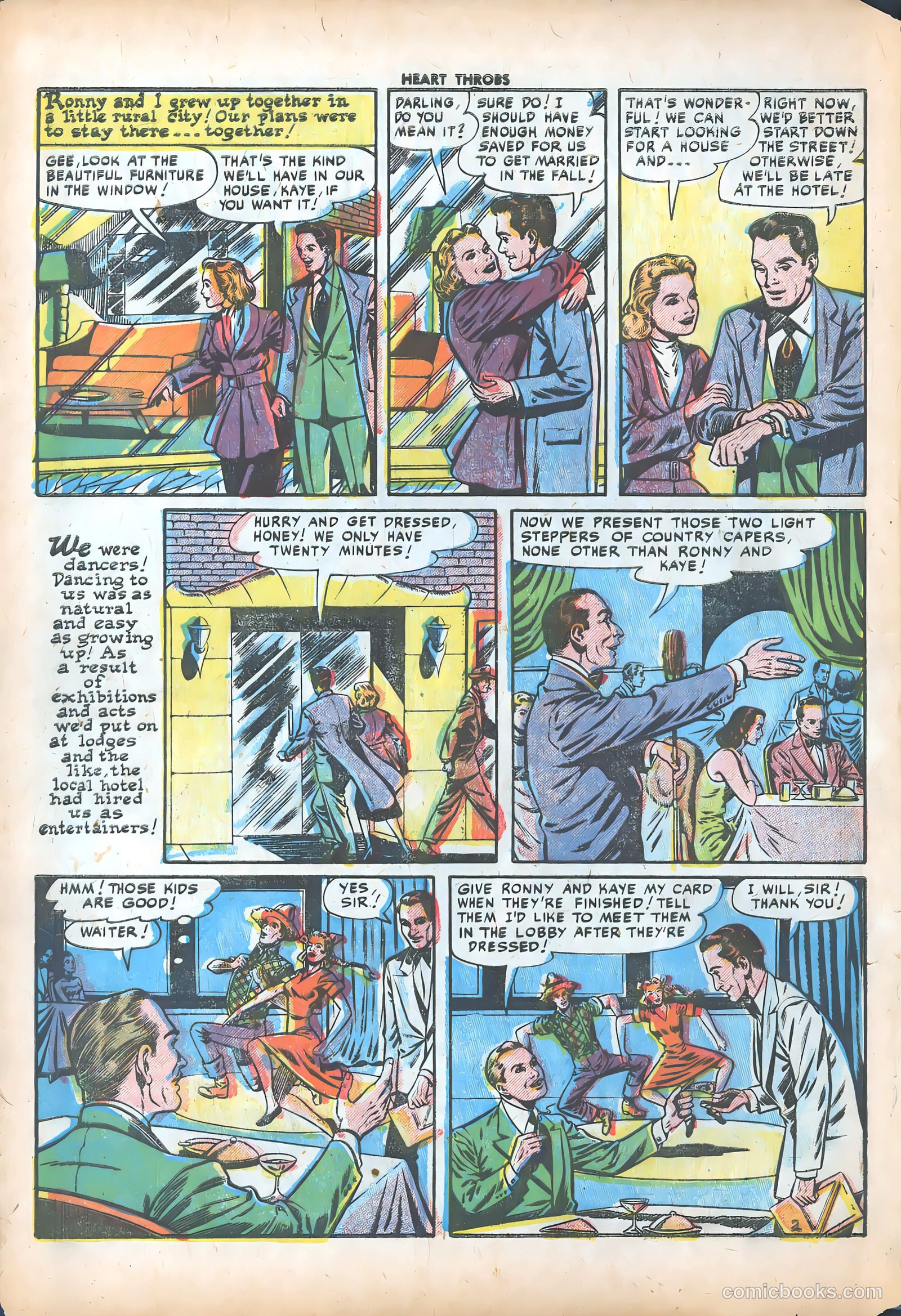 Heart Throbs #36 (1955) — page 4 of 37