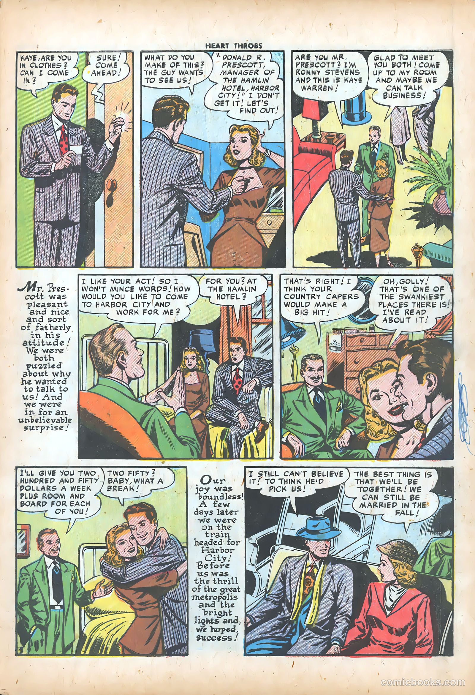 Heart Throbs #36 (1955) — page 5 of 37