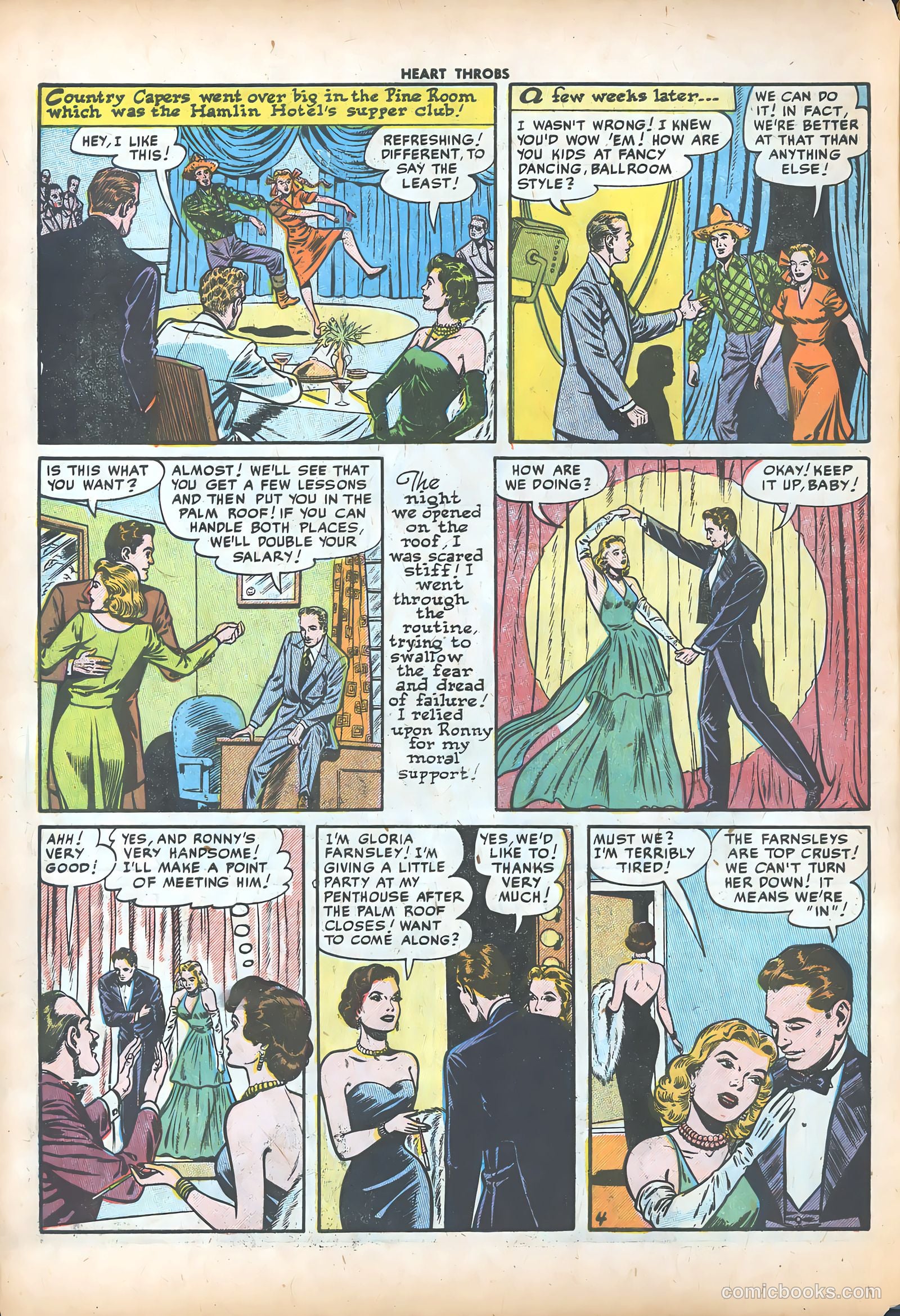 Heart Throbs #36 (1955) — page 6 of 37