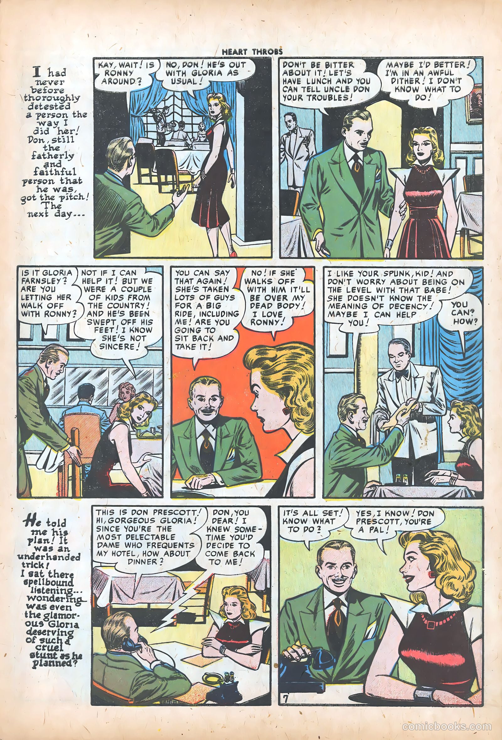 Heart Throbs #36 (1955) — page 9 of 37