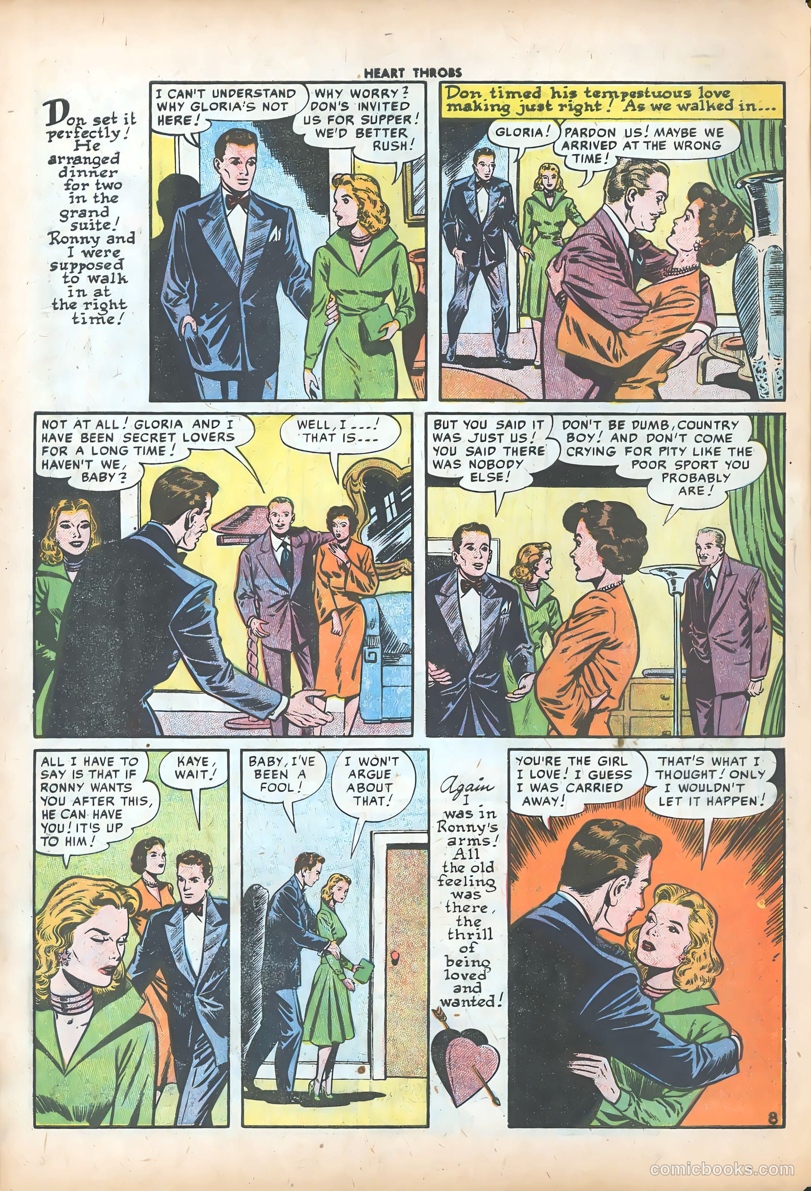 Heart Throbs #36 (1955) — page 10 of 37
