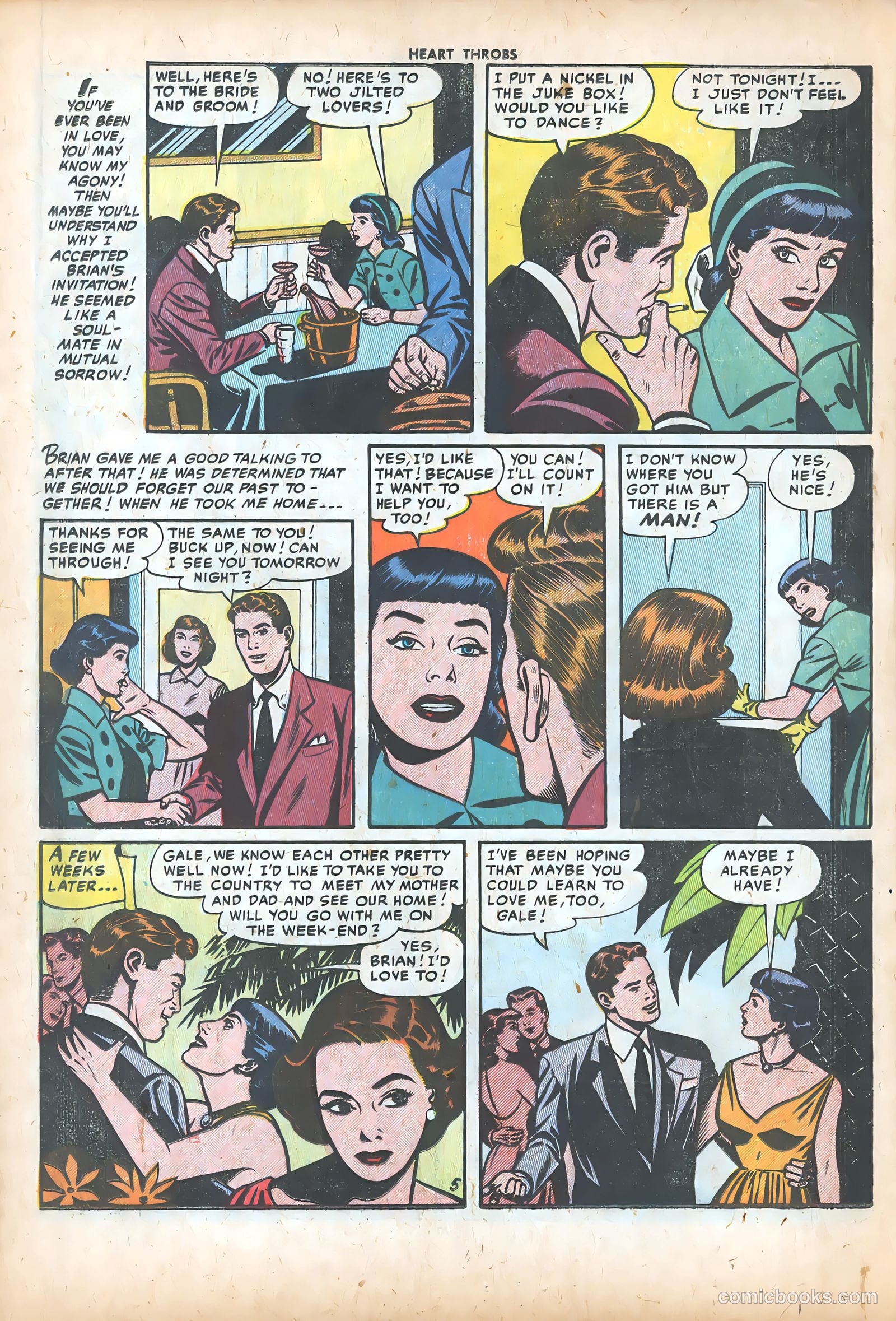 Heart Throbs #36 (1955) — page 16 of 37