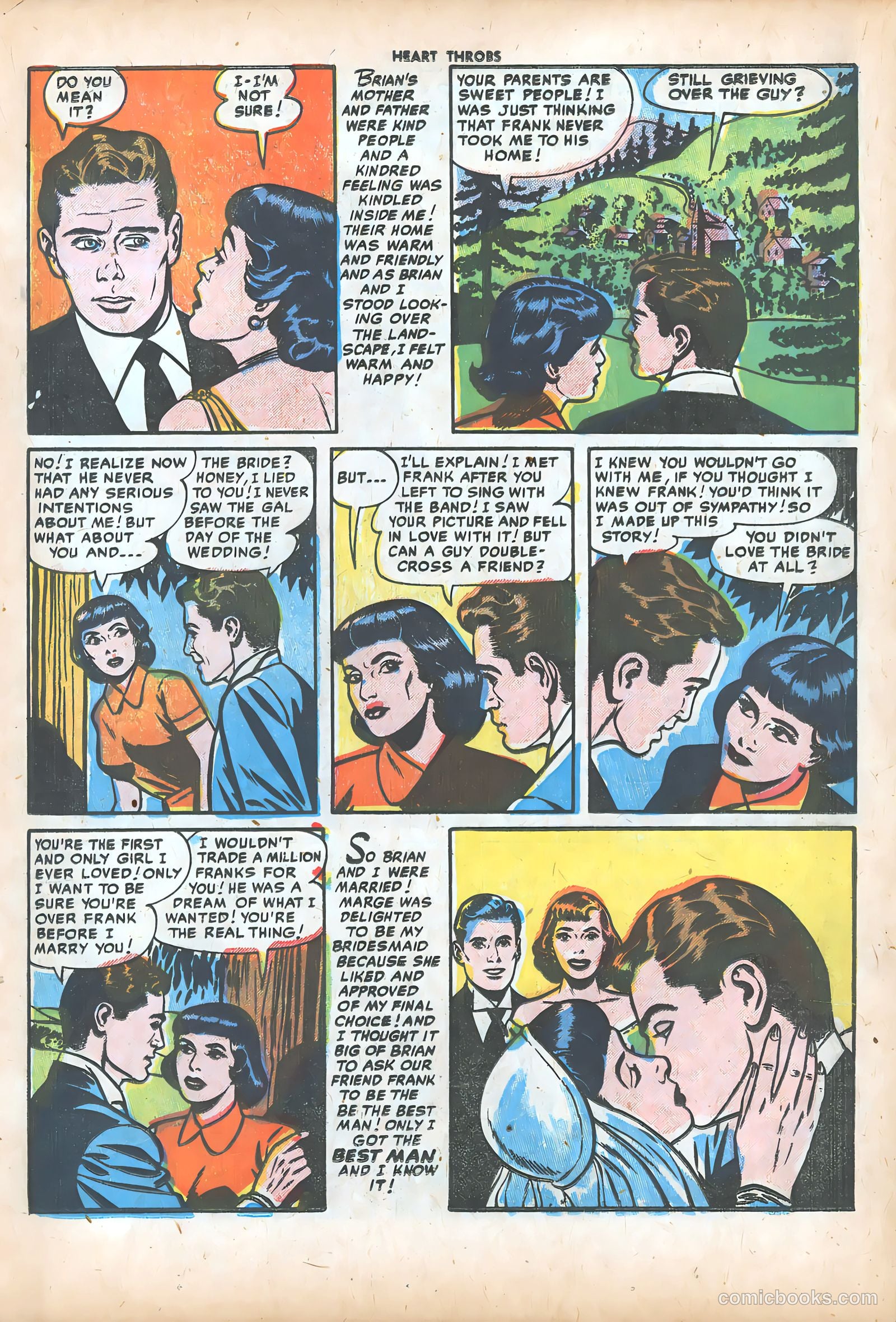 Heart Throbs #36 (1955) — page 17 of 37