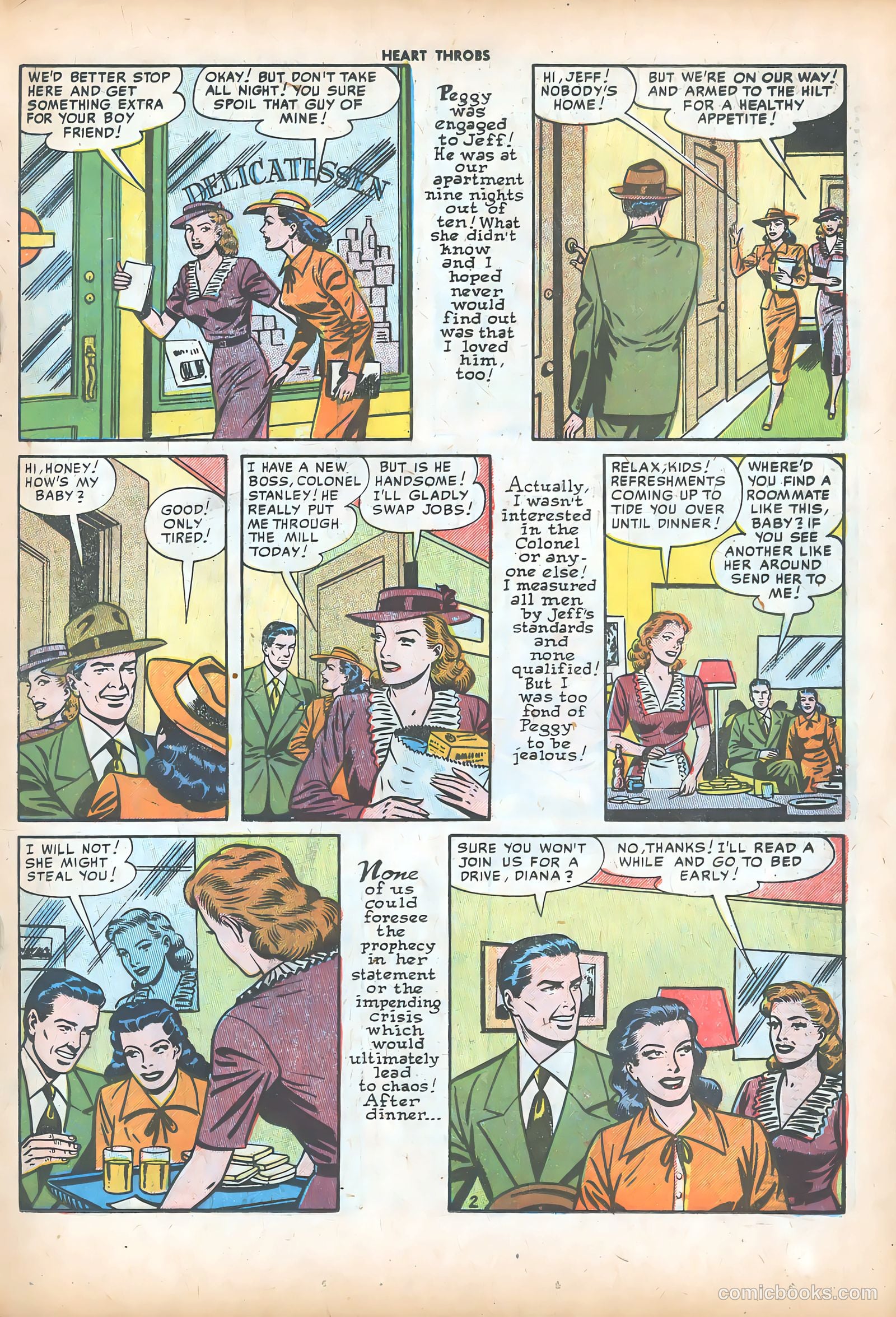 Heart Throbs #36 (1955) — page 19 of 37