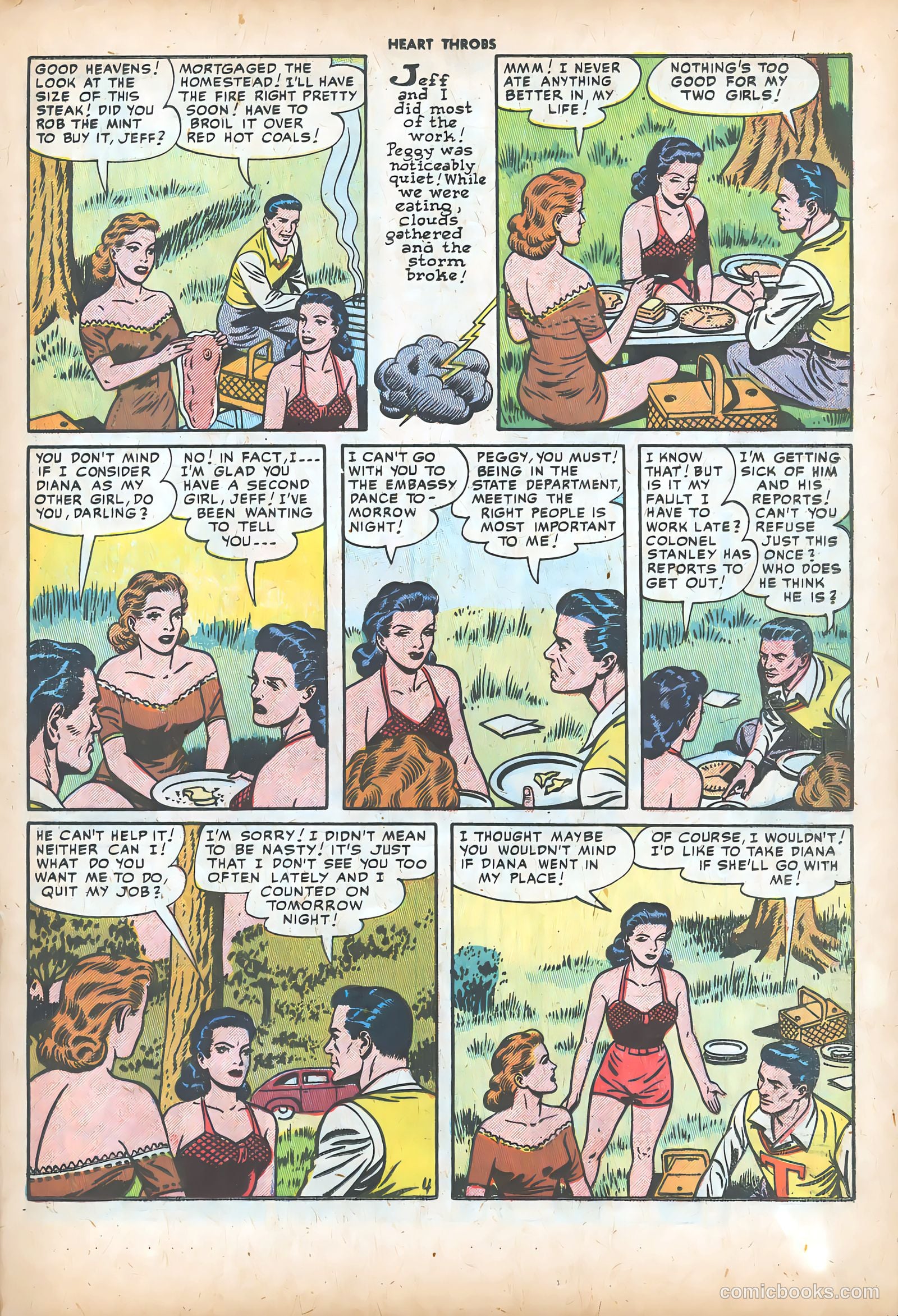Heart Throbs #36 (1955) — page 21 of 37