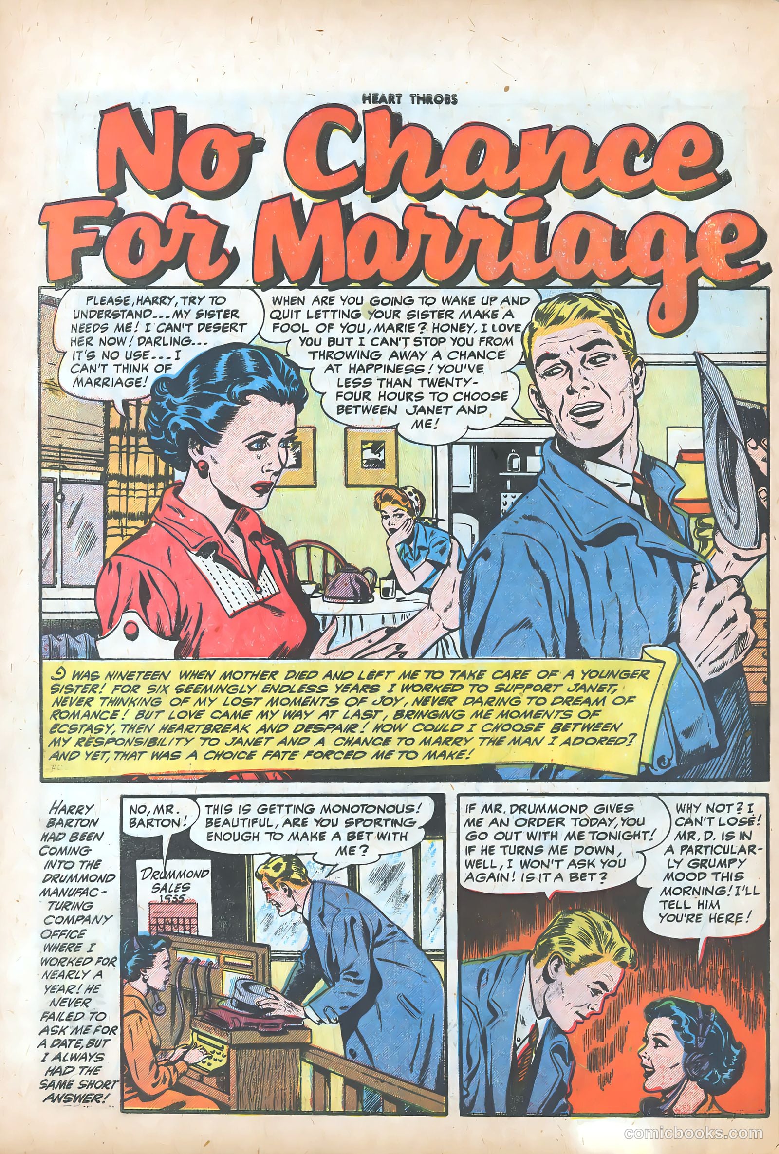 Heart Throbs #36 (1955) — page 28 of 37