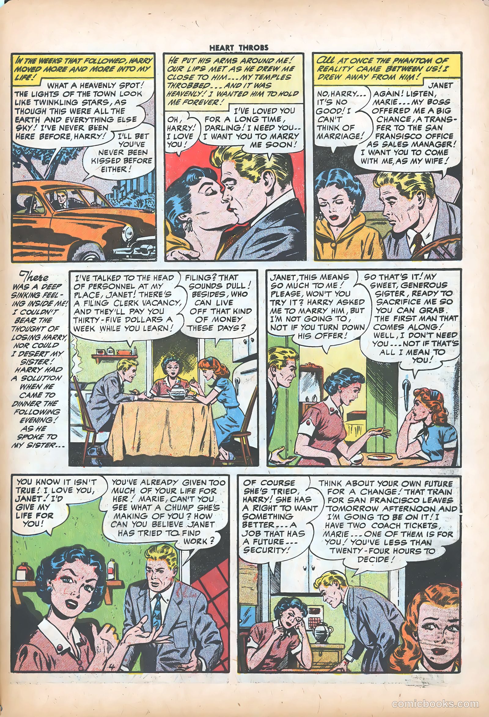 Heart Throbs #36 (1955) — page 31 of 37