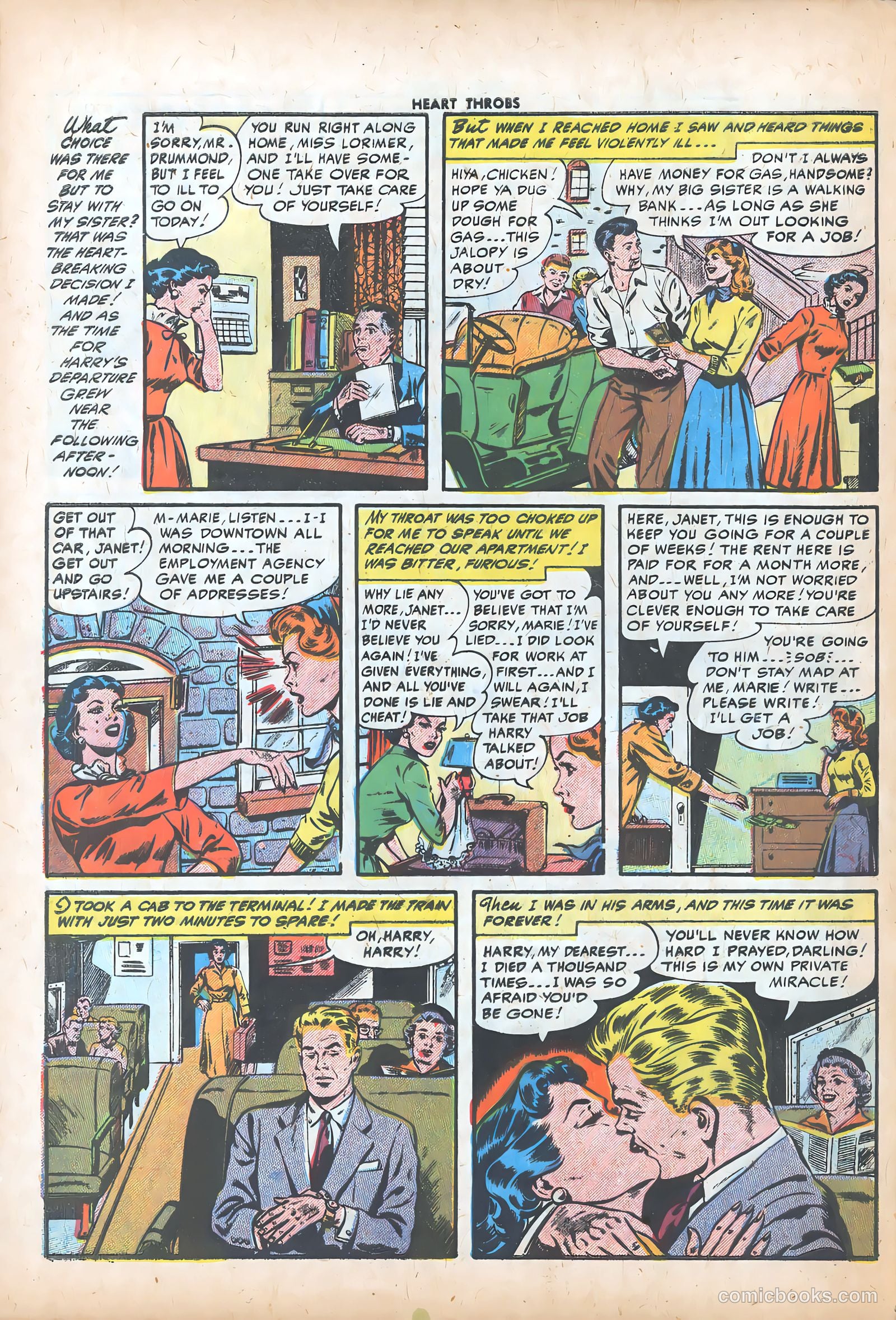 Heart Throbs #36 (1955) — page 32 of 37