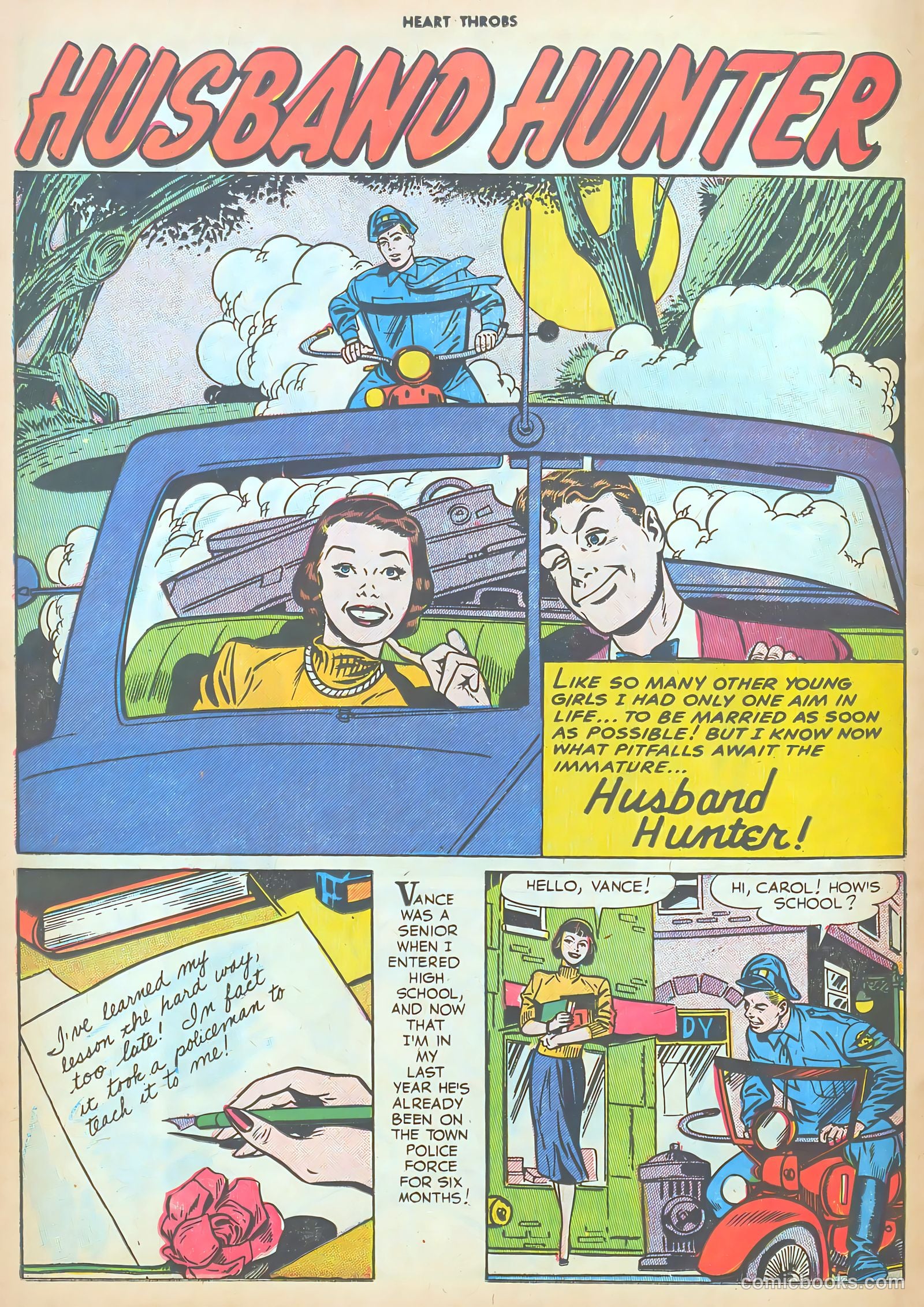 Heart Throbs #37 (1955) — page 12 of 37