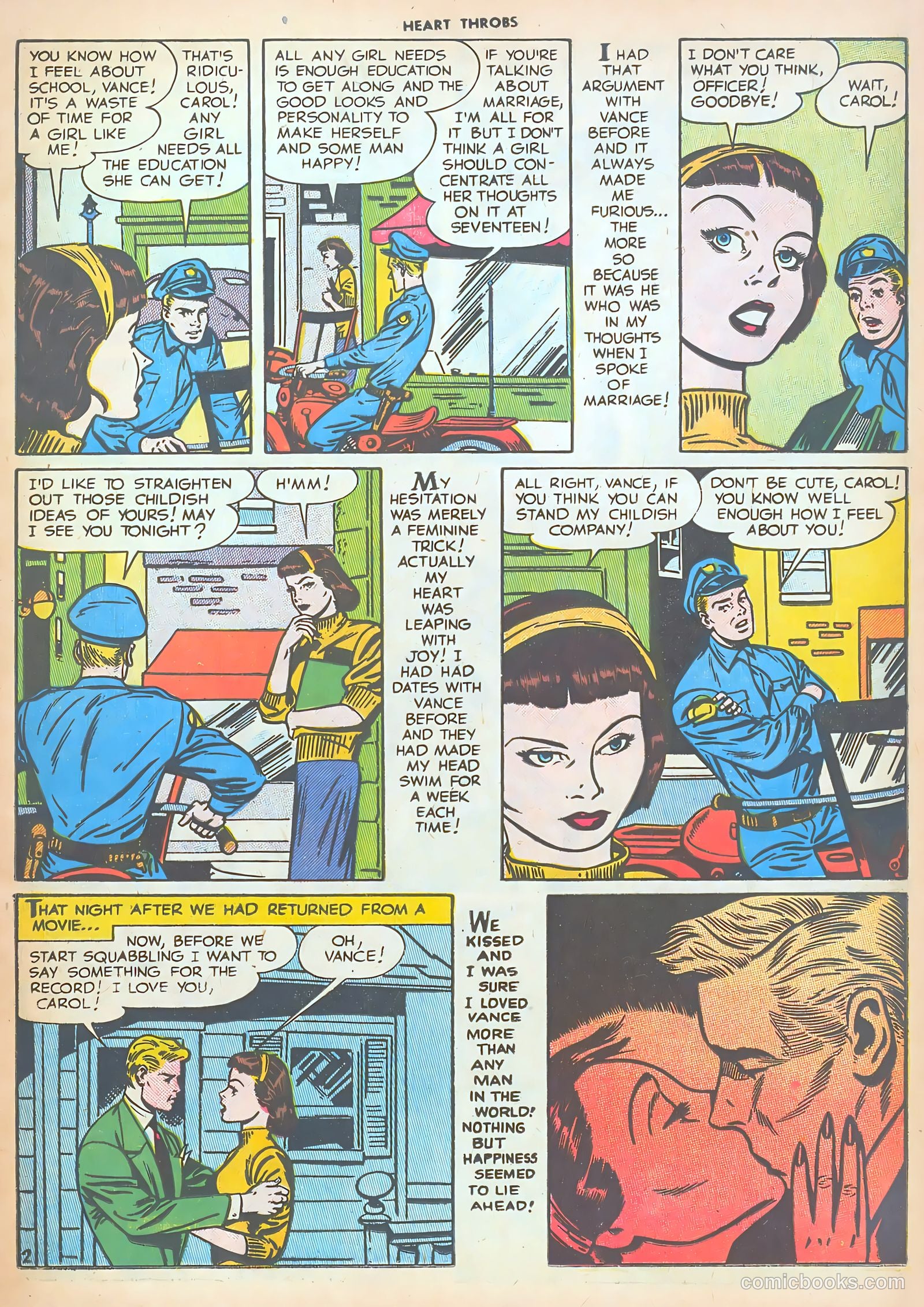 Heart Throbs #37 (1955) — page 13 of 37