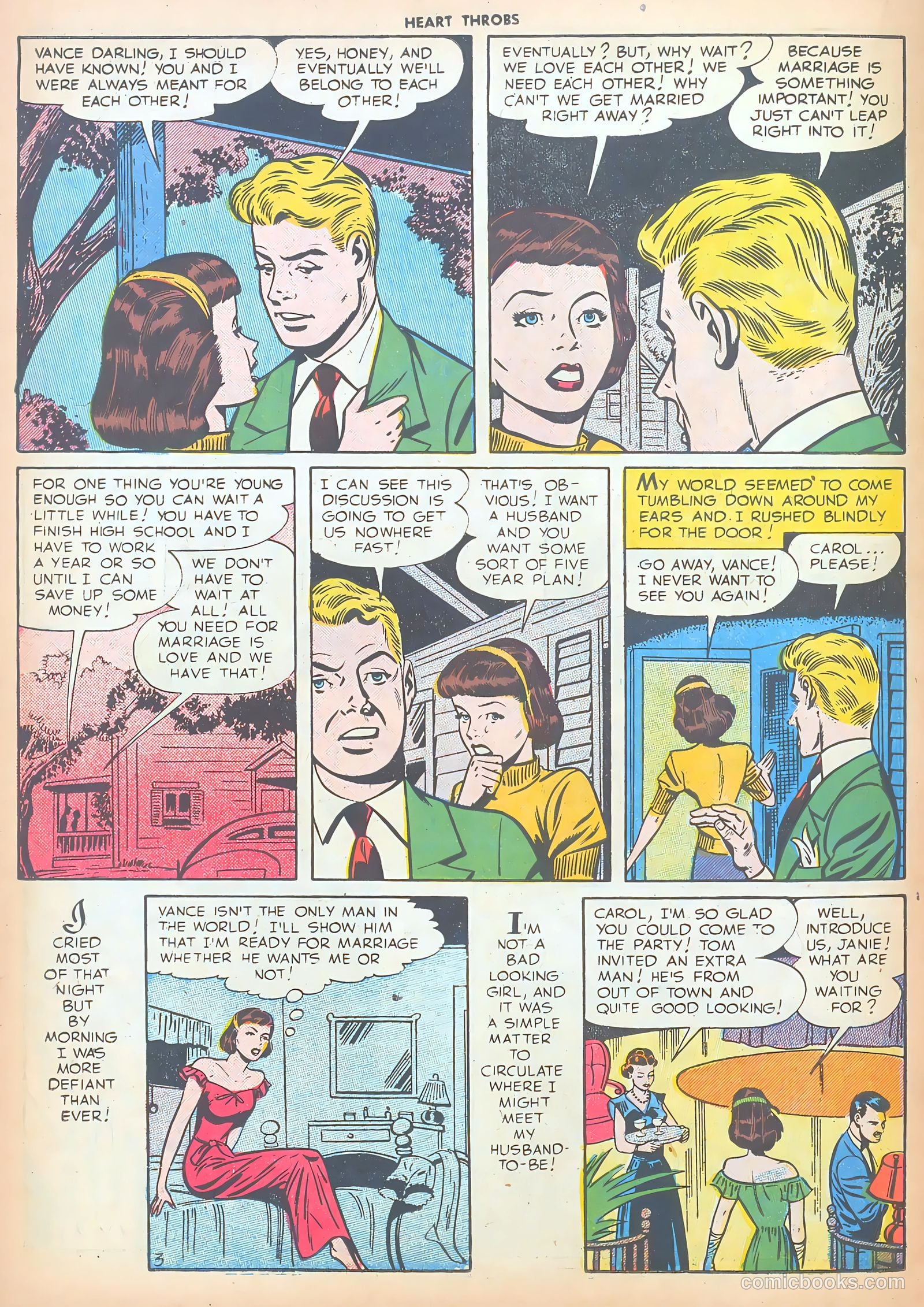 Heart Throbs #37 (1955) — page 14 of 37