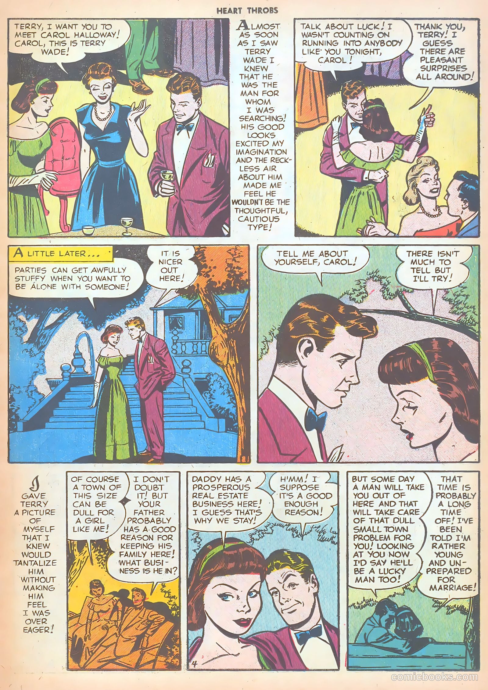 Heart Throbs #37 (1955) — page 15 of 37