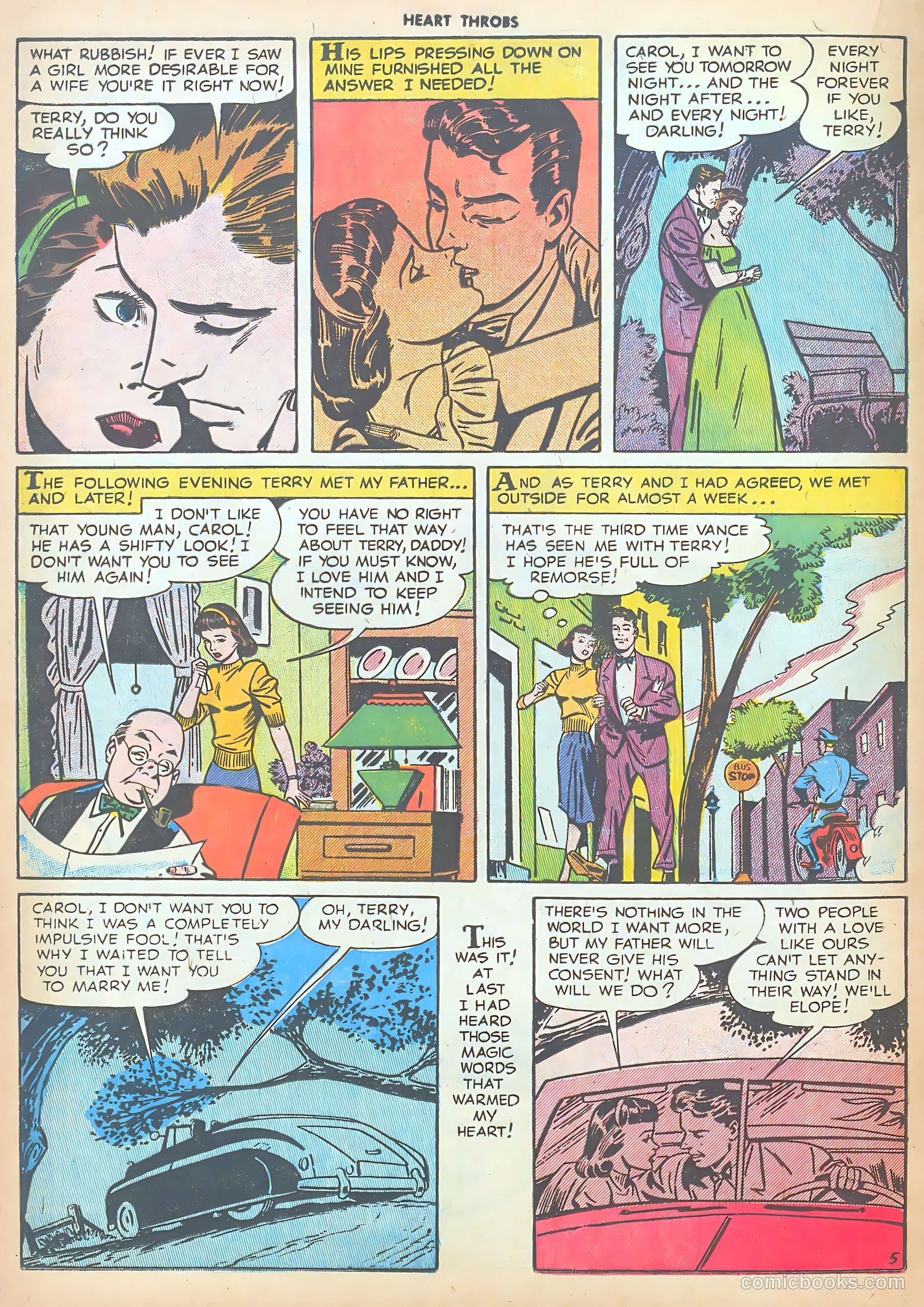 Heart Throbs #37 (1955) — page 16 of 37