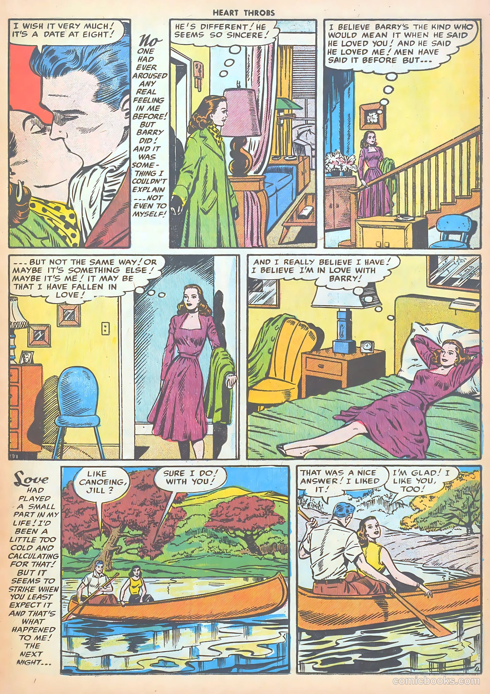 Heart Throbs #37 (1955) — page 21 of 37