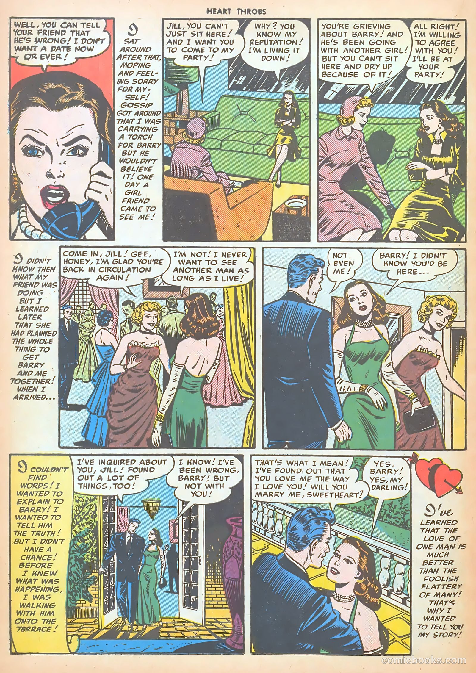 Heart Throbs #37 (1955) — page 24 of 37