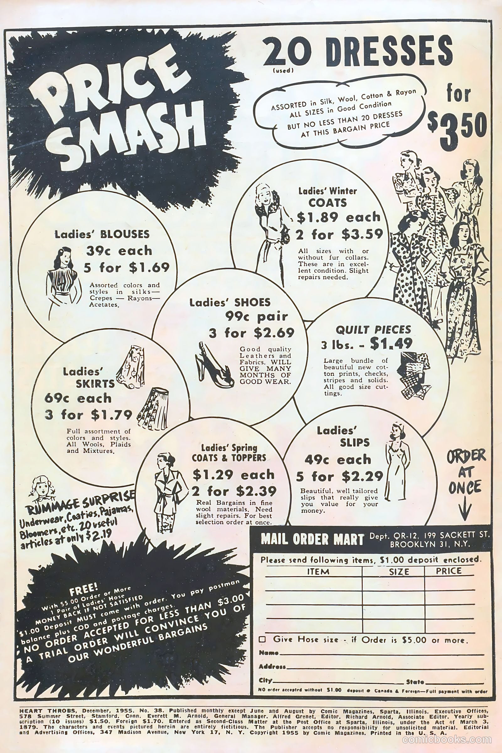 Heart Throbs #38 (1955) — page 2 of 37