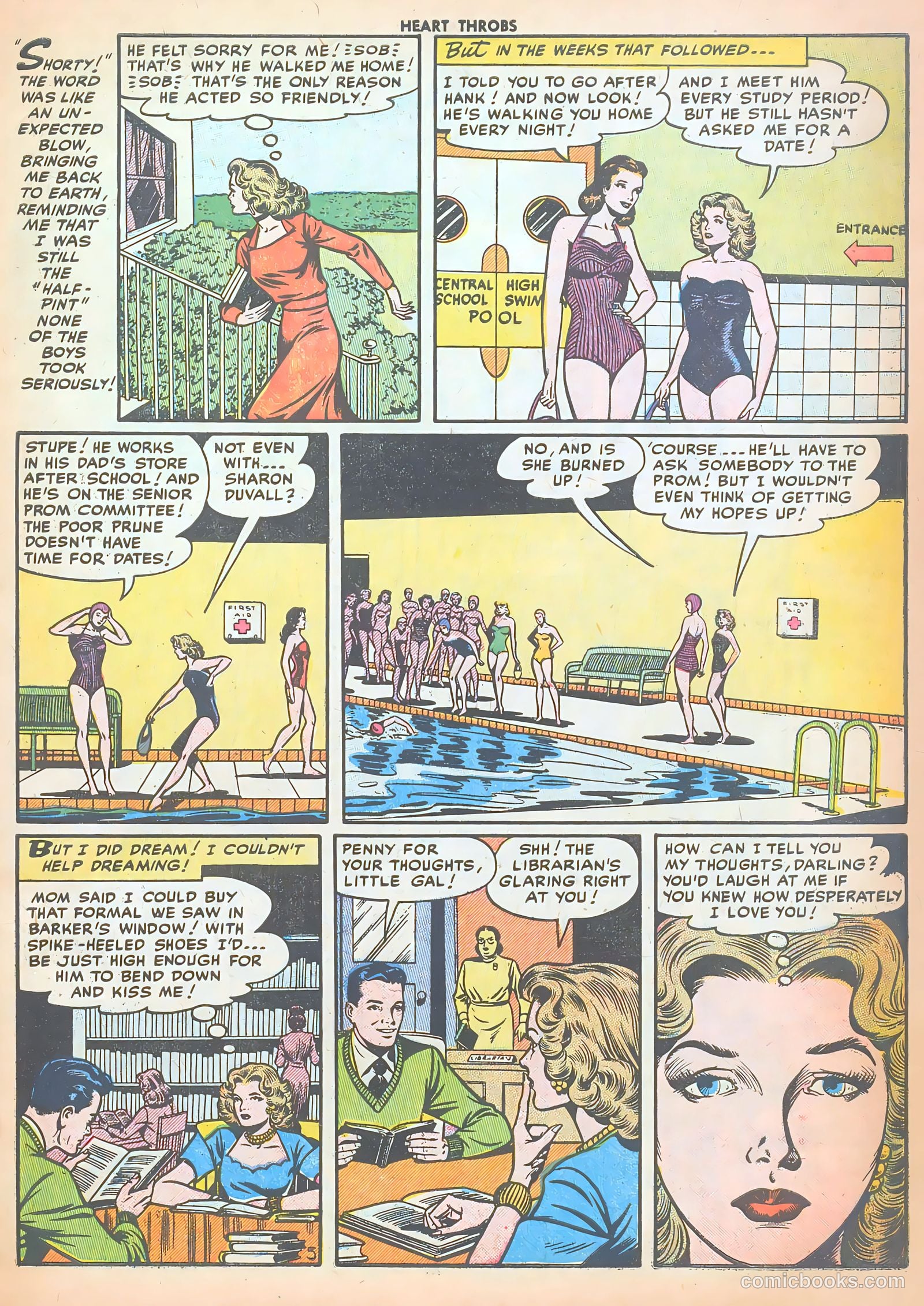 Heart Throbs #38 (1955) — page 7 of 37