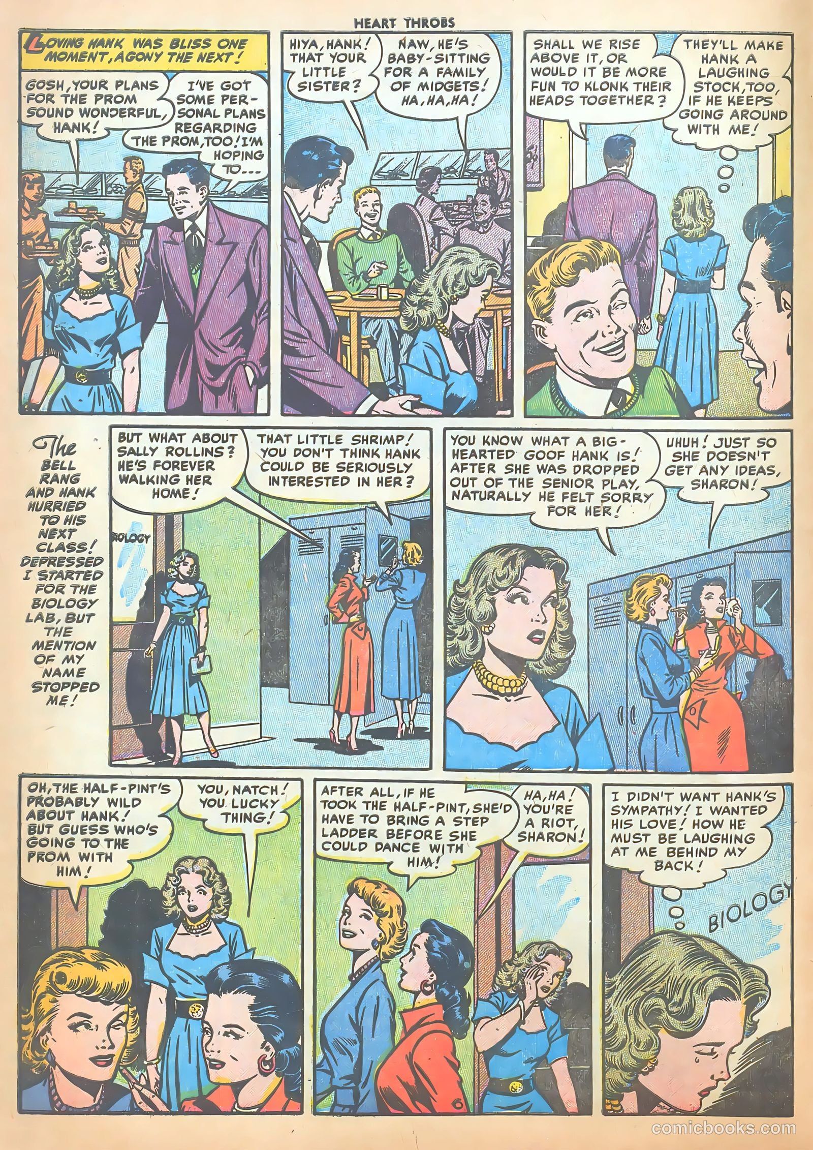 Heart Throbs #38 (1955) — page 8 of 37